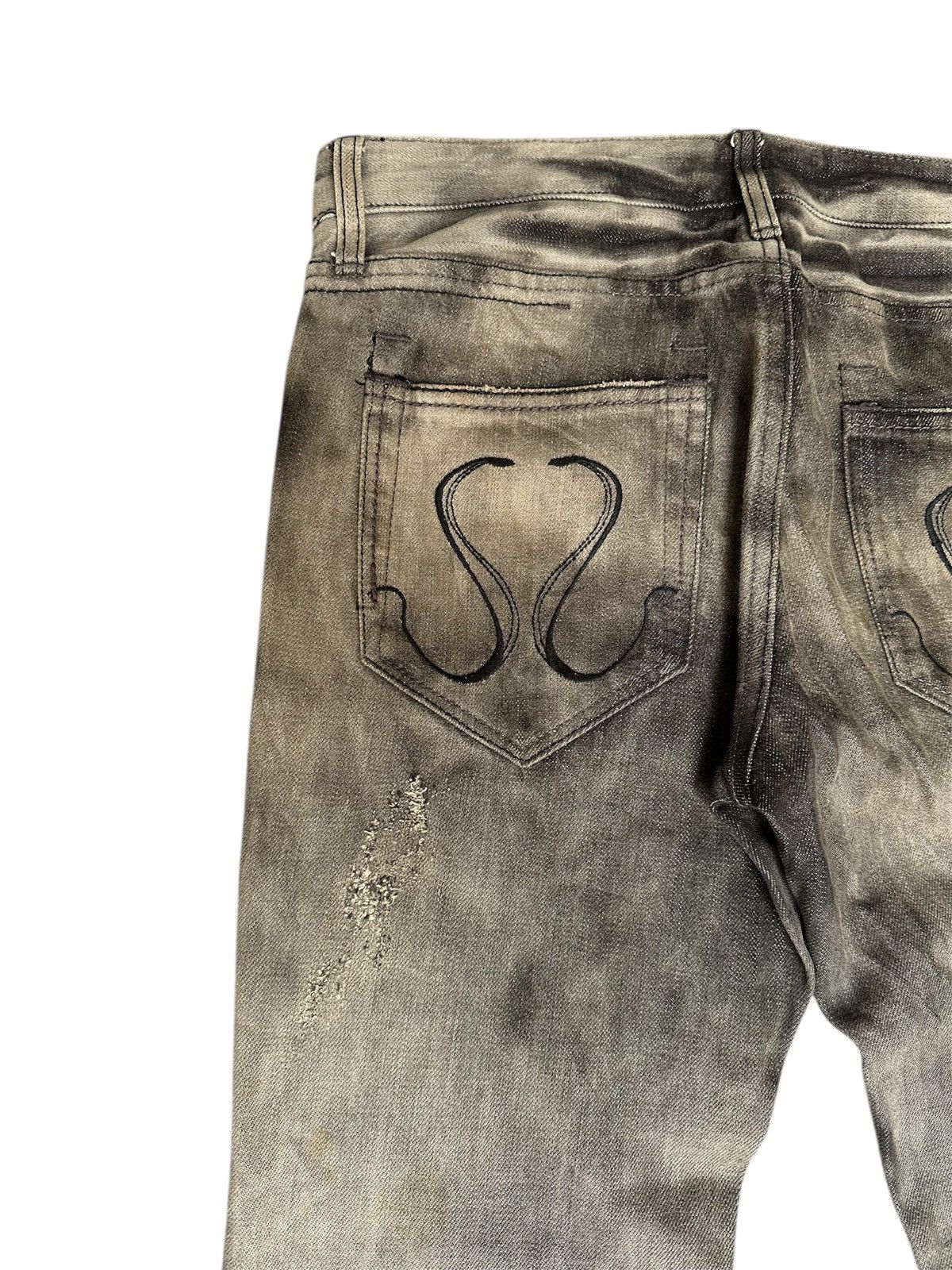 CIVARIZE Japanese Brand Civarizie Distressed Flare Denim Size US 31 - 16 Thumbnail