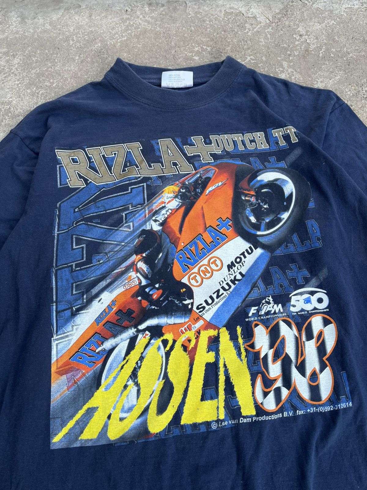 Other 🏍️SUZUKI VINTAGE RIZLA DUTCH TT EUROPE TREND SPORTS 90’s Size US L / EU 52-54 / 3 - 2 Thumbnail
