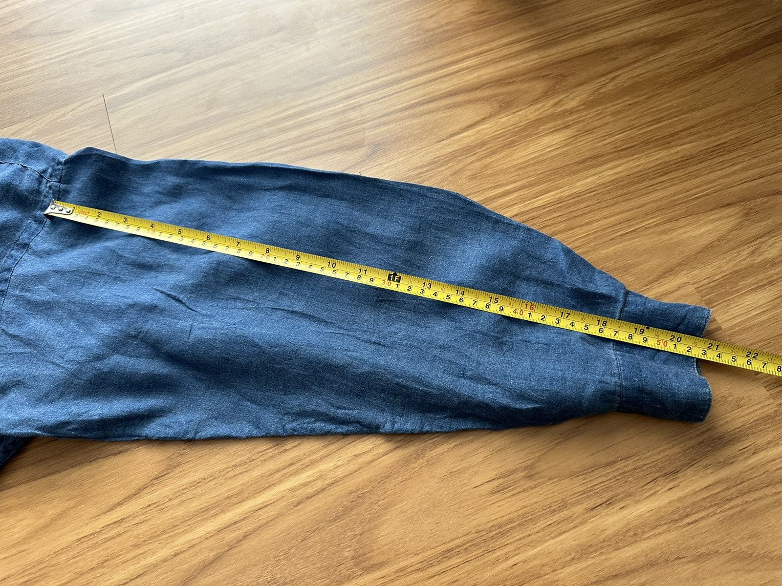 Issey Miyake 1980-Issey Miyake IM Product Denim Hidden Button (Oversized) Size US XL / EU 56 / 4 - 11 Thumbnail