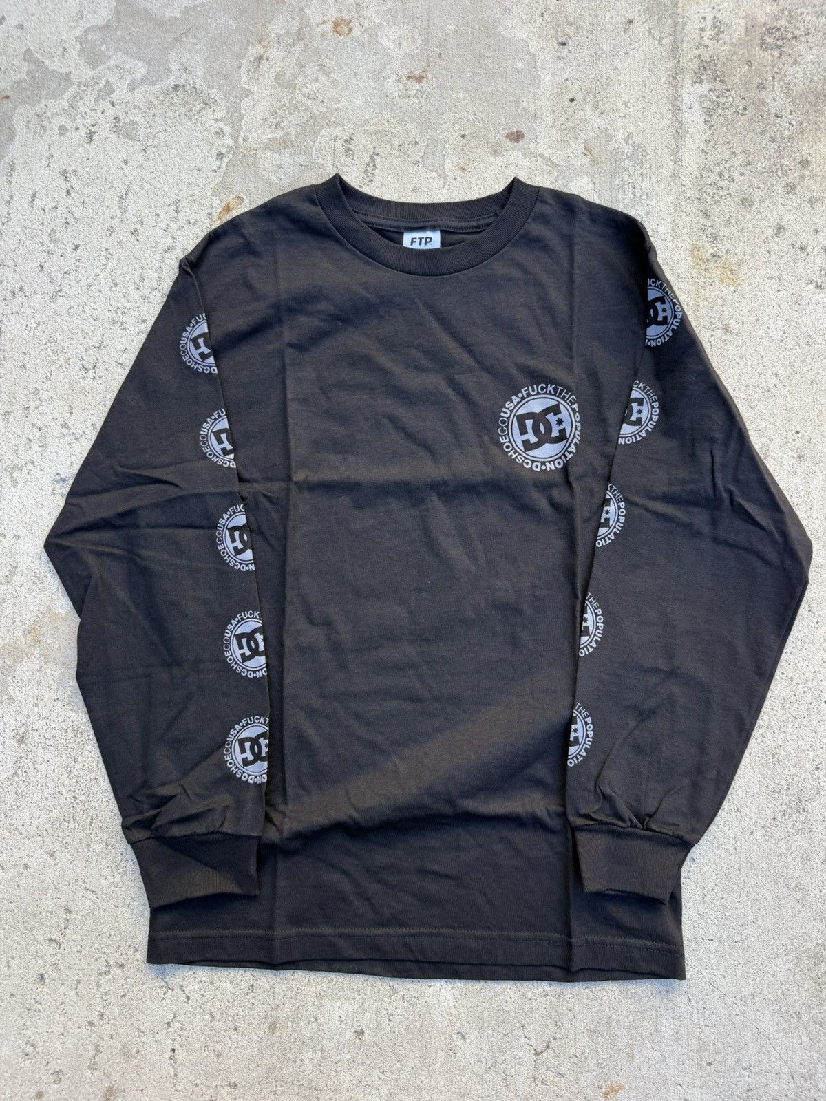 FTP F.U. L/S Tee popular (NAVY)