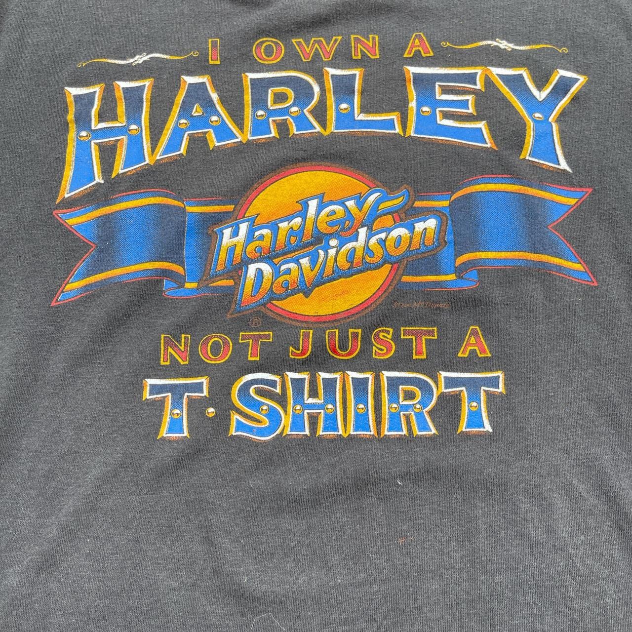 Vintage Rare Vintage 90’s 3D Emblem Harley I Own A Harley Tee Size US L / EU 52-54 / 3 - 2 Thumbnail