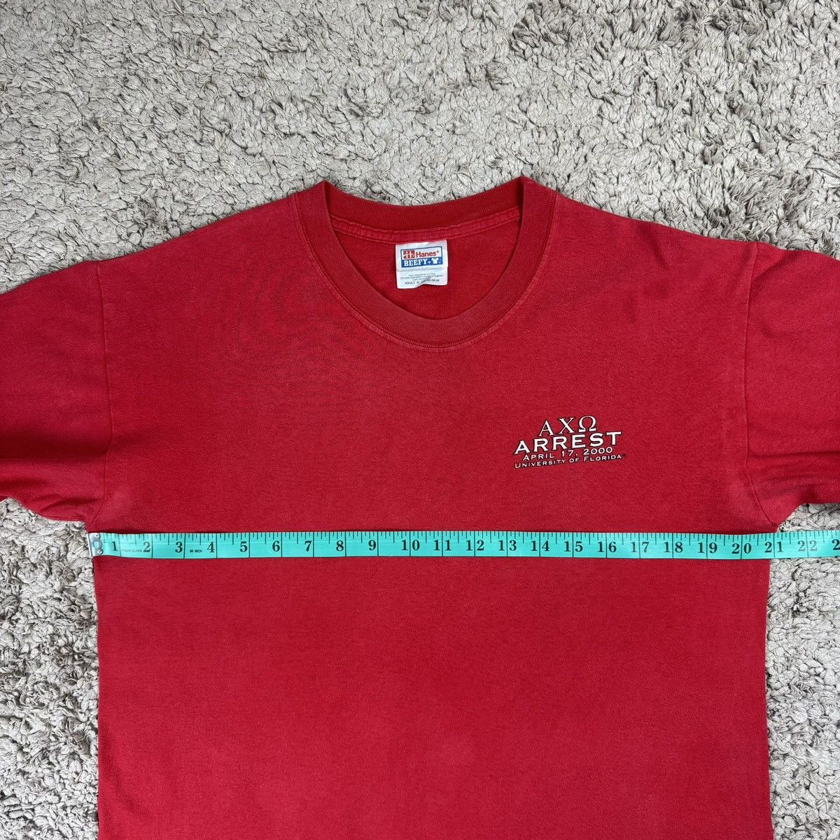 Vintage Vintage Alpha Chi Arrest Parody James Bond Movie T-shirt Size US M / EU 48-50 / 2 - 17 Thumbnail
