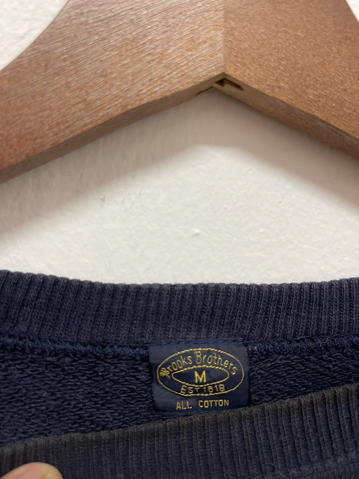 Brooks Brothers × Vintage VINTAGE BROOKS BROTHERS CREWNECK SWEATER Size US M / EU 48-50 / 2 - 4 Thumbnail