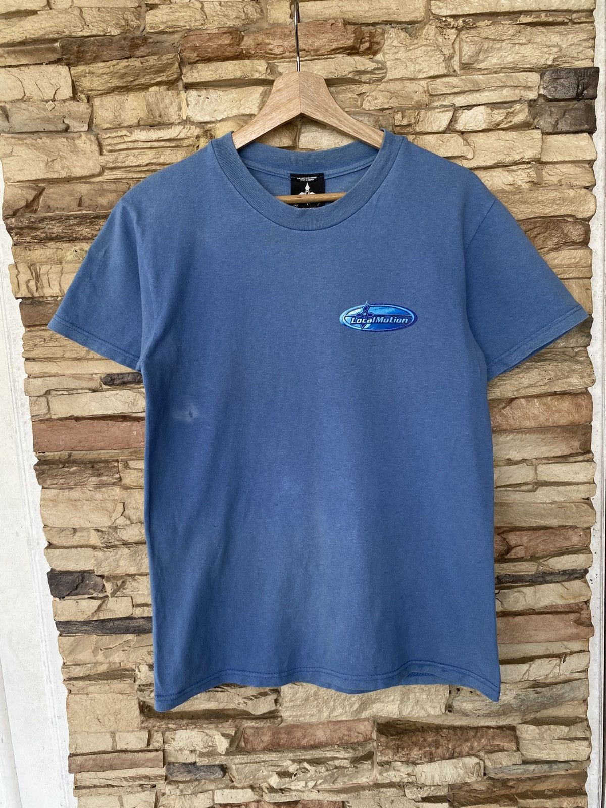 Vintage Vintage 90s Local Motion Backhit Logo Surfing Tees Size US M / EU 48-50 / 2 - 2 Thumbnail