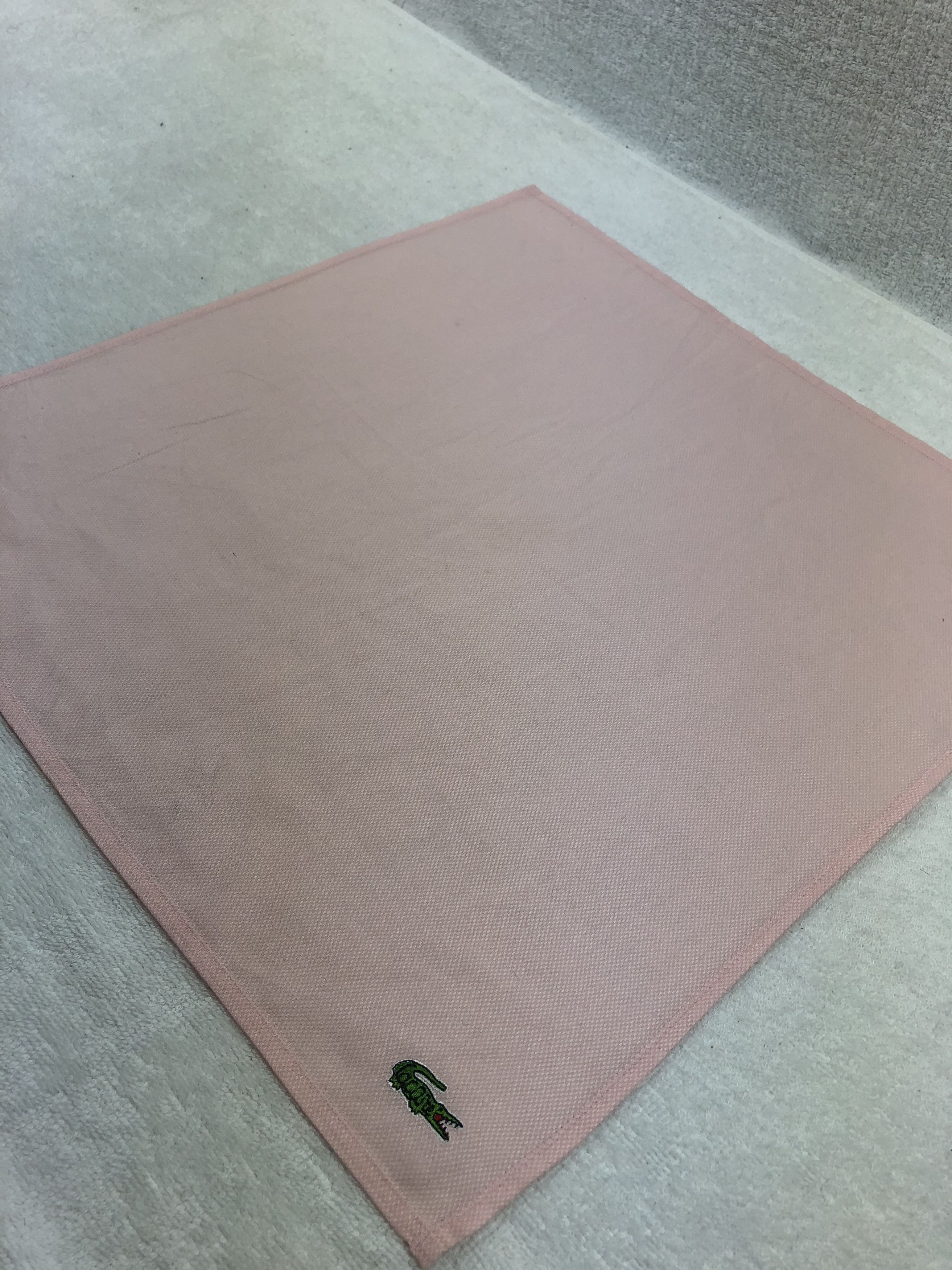 Lacoste × Vintage Lacoste Handkerchief / Bandana / Neckerchief Size ONE SIZE - 3 Thumbnail