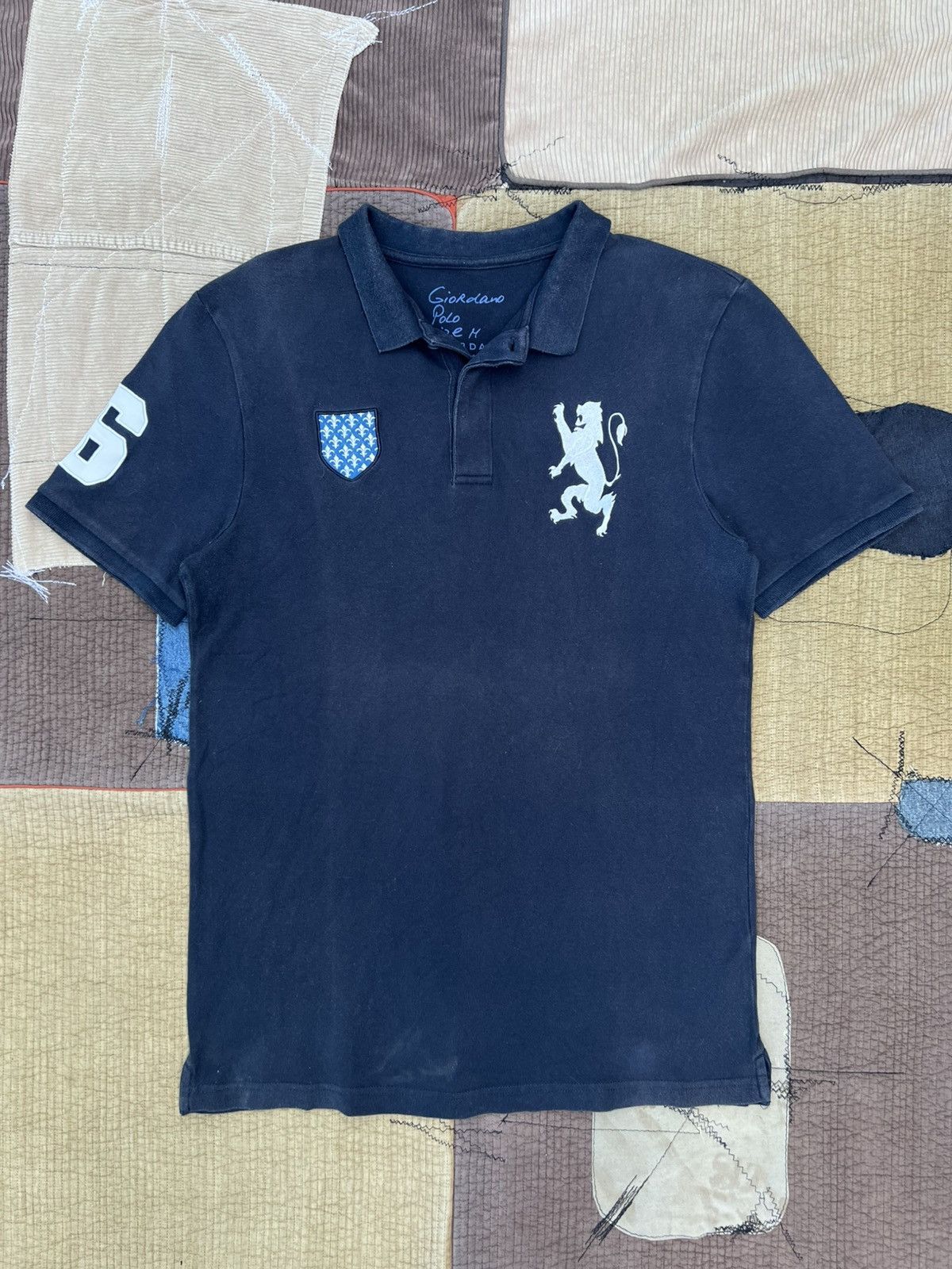 Japanese Brand Giordano Polo Like Chief keef Style Size US S / EU 44-46 / 1 - 1 Thumbnail