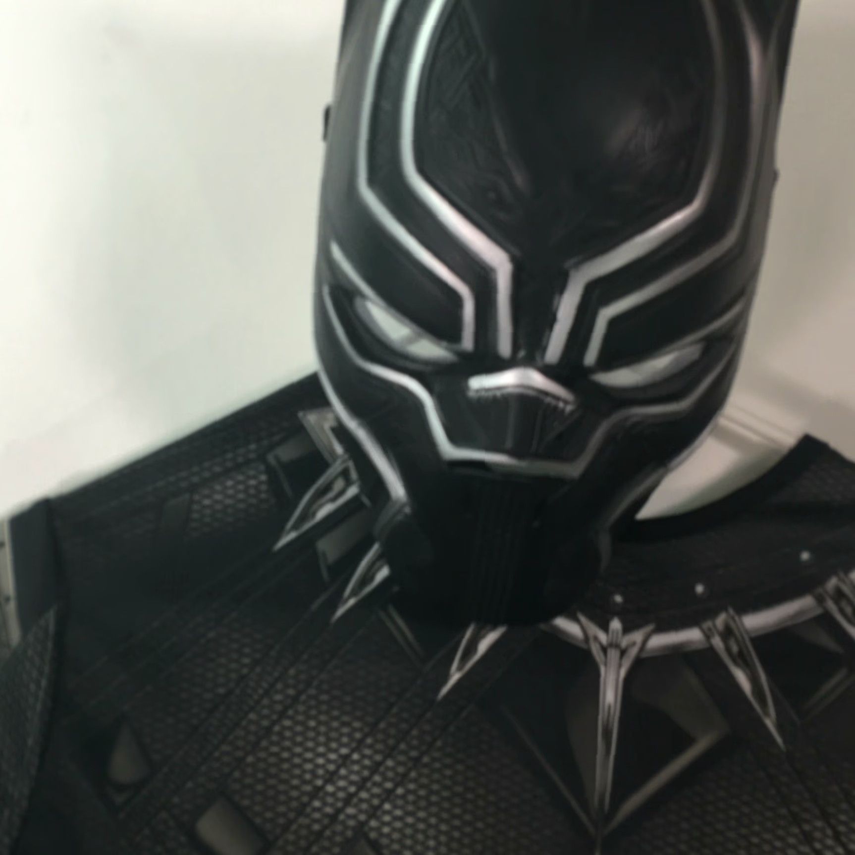 Vintage Rubies Child Boys Civil War Captain America Black Panther Costume Size Large Size US 33 - 2 Thumbnail