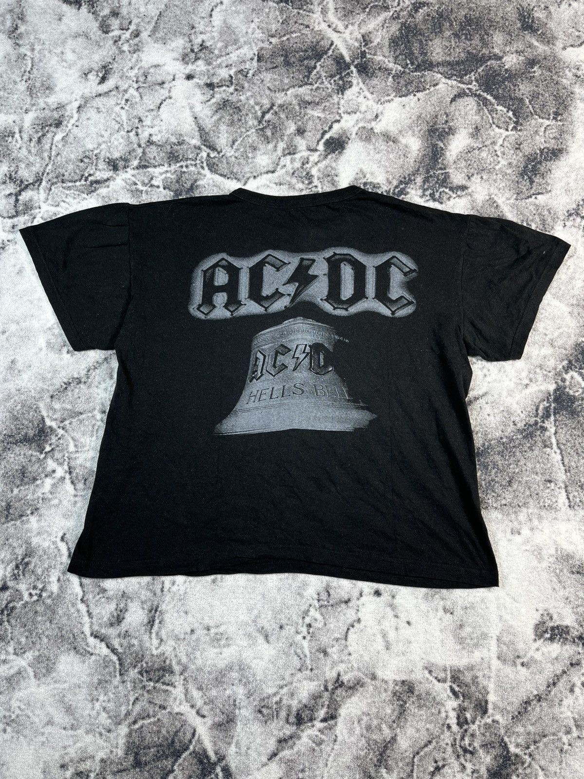 AC/DC AC/DC Hells Bells Double Sided Band Tee Boxy XL Size US XL / EU 56 / 4 - 9 Thumbnail
