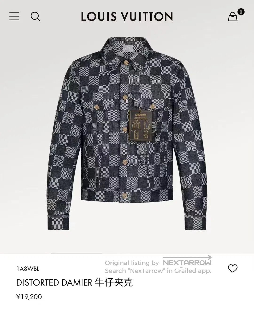Louis Vuitton Louis Vuitton Checkerboard Denim Jacket. Size US L / EU 52-54 / 3 - 5 Thumbnail