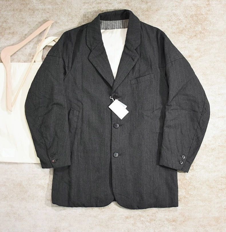 Visvim Visvim Visvim Galen Wool Jacket Herringbone Charcoal-2506 Size US M / EU 48-50 / 2 - 2 Thumbnail