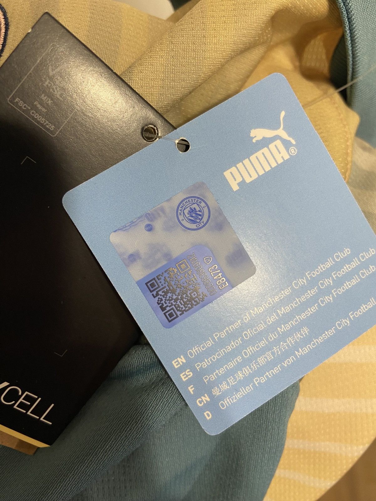 Puma Manchester City x Noel Gallagher Oasis Definitely City Shirt Size XXL / US 16-18 / IT 52-54 - 14 Thumbnail