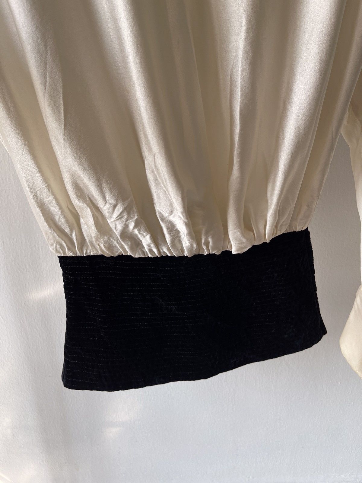 GF Ferre × Gianfranco Ferre 90s Gianfranco Ferre Silk Shirt Size M / US 6-8 / IT 42-44 - 9 Thumbnail