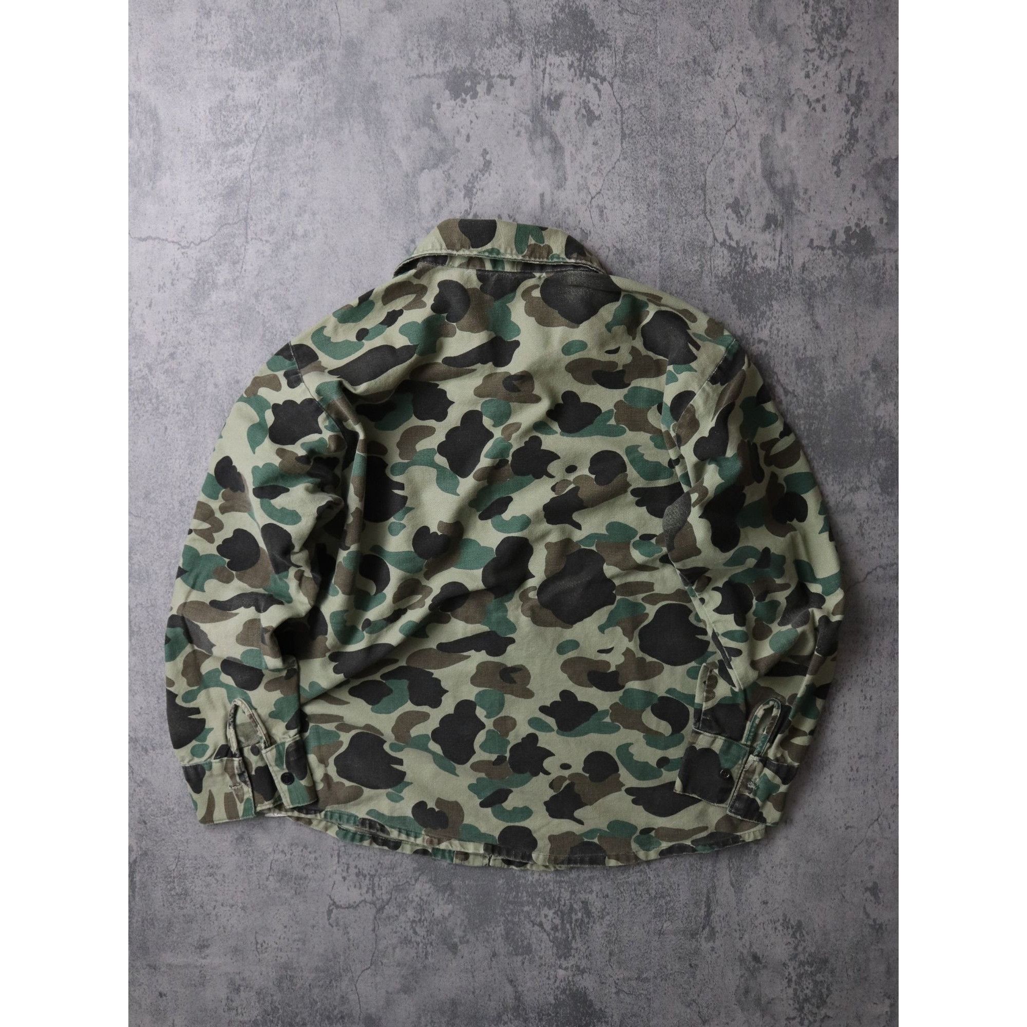 Vintage Vintage Best Jim Catfish Hunter Shirt Camo Size US L / EU 52-54 / 3 - 2 Thumbnail