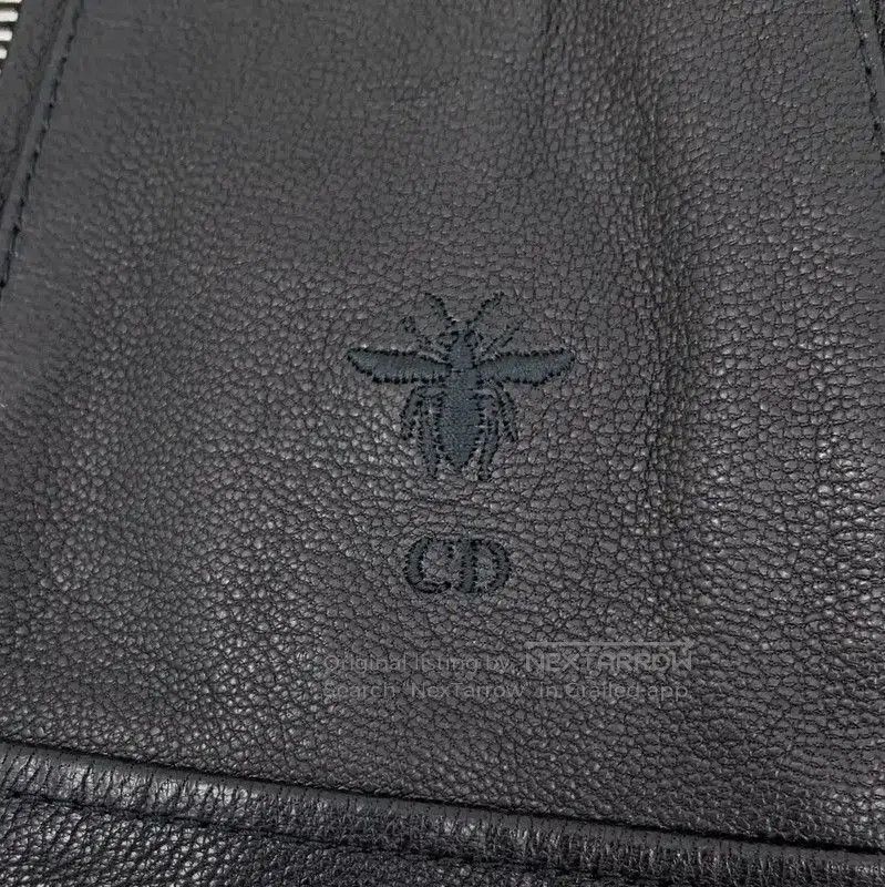 Dior Dior Black Leather Women's Jacket . Size M / US 6-8 / IT 42-44 - 5 Thumbnail