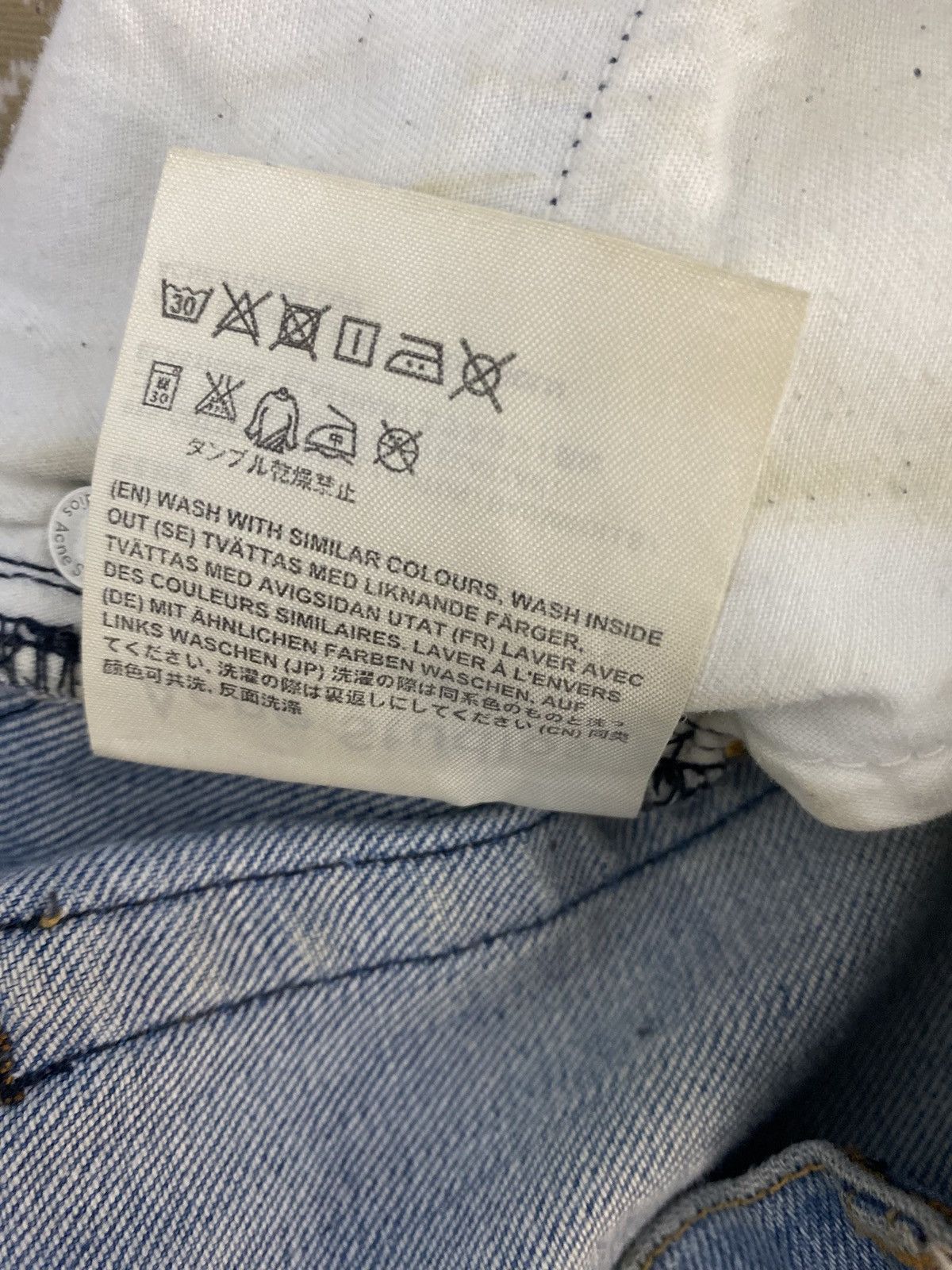 Acne Studios Acne Studio Ace Lt Vintage Blue Denim Size US 32 / EU 48 - 6 Thumbnail