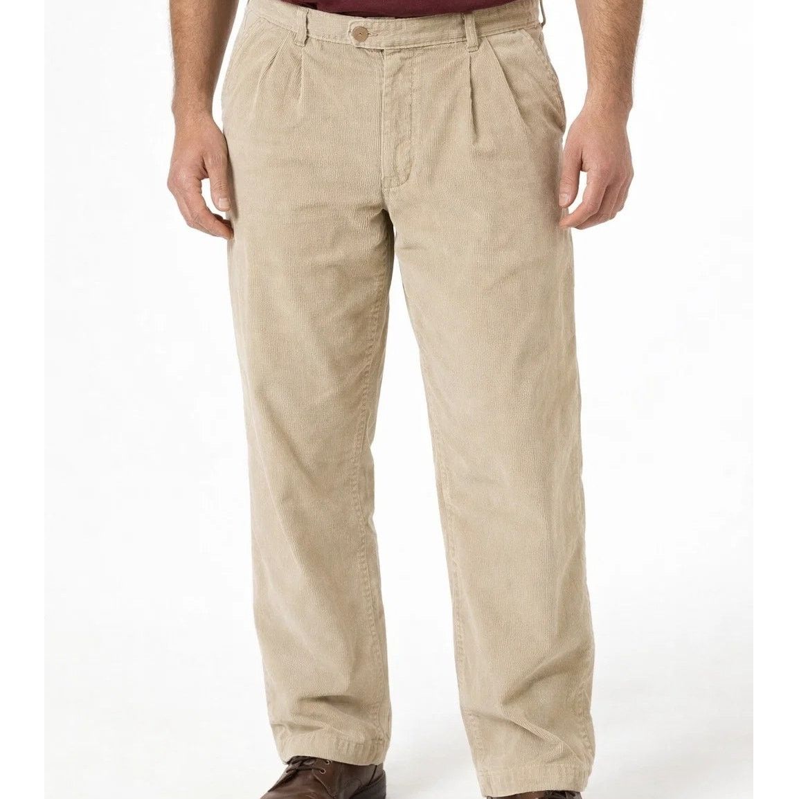 Hugo Boss Hugo Boss Khaki Corduroy Pants - Size 34x29 - Excellent Size US 34 / EU 50 - 2 Thumbnail