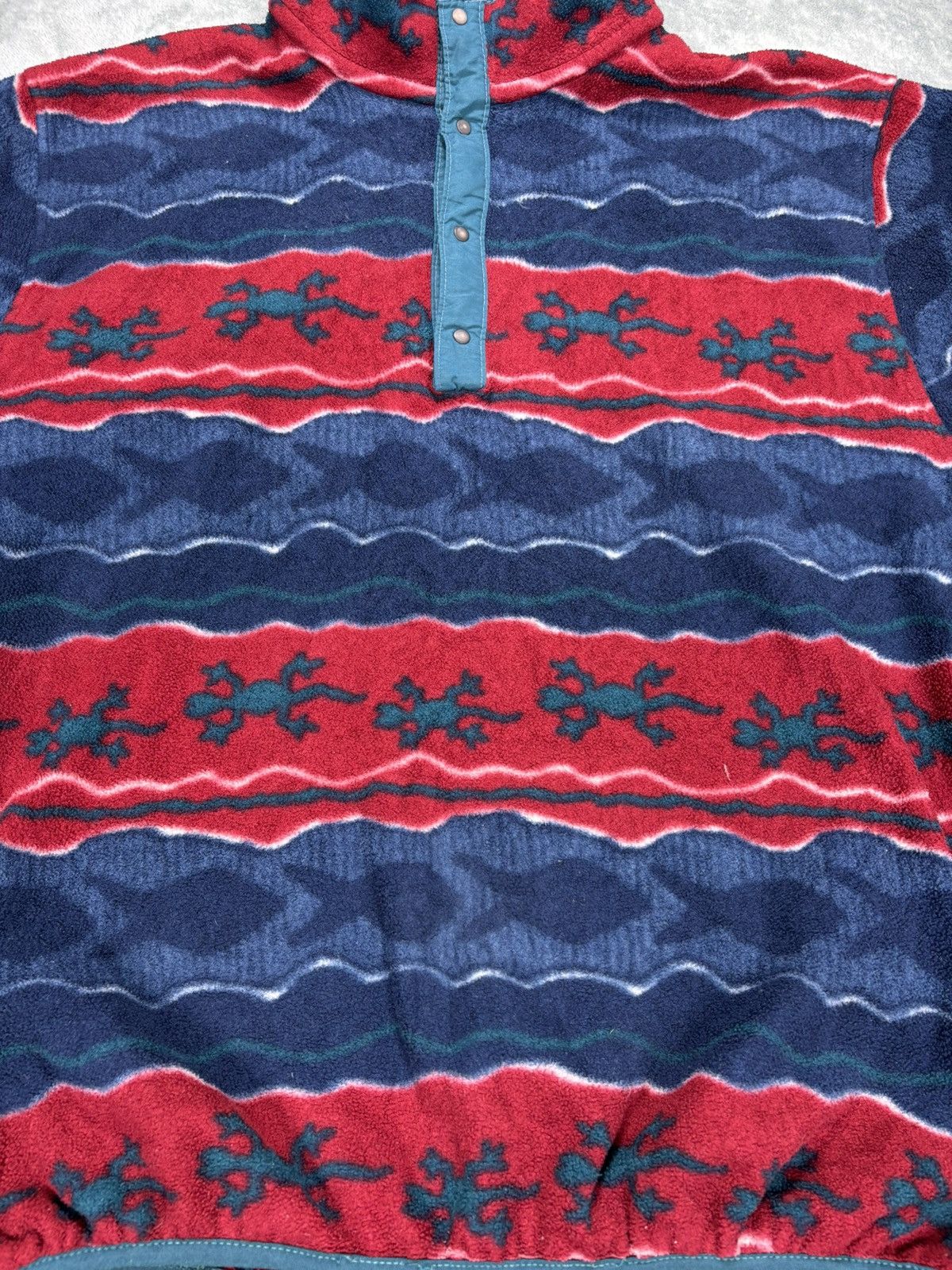 Vintage LL Bean Half Button Fleece