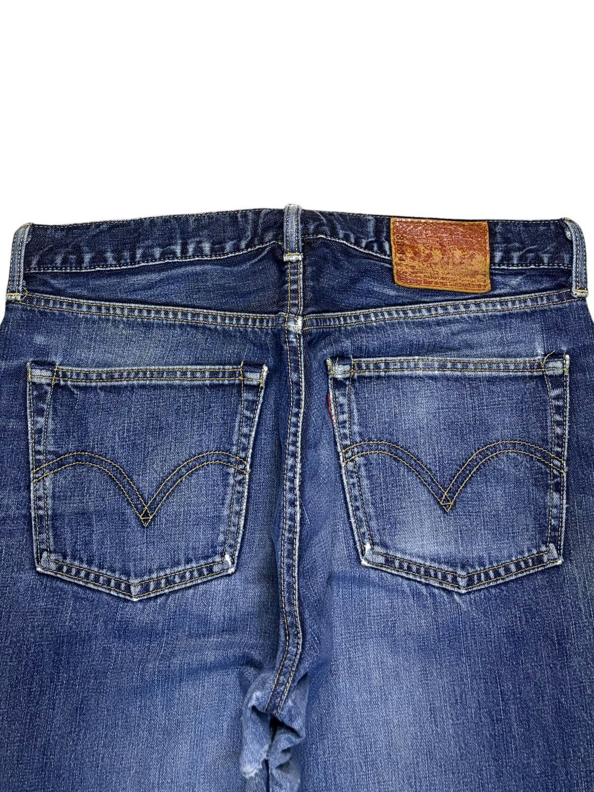 Levi's Vintage 90s Levis 503 Faded Blue Wash Distress Baggy Jeans Size US 32 / EU 48 - 8 Thumbnail