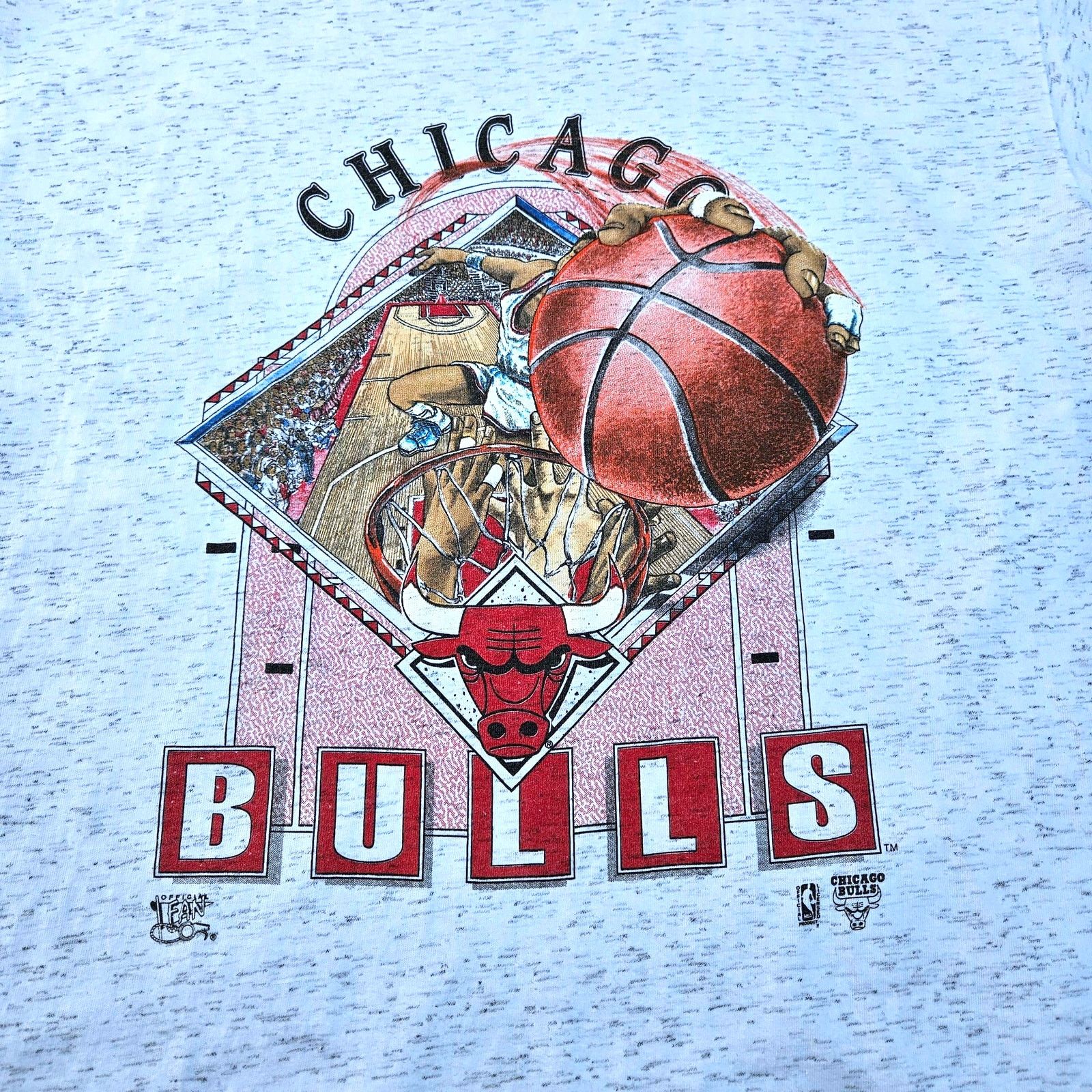 NBA Vintage 1998 NBA Chicago Bulls NBA Finals Size XL Grey Size US XL / EU 56 / 4 - 2 Thumbnail