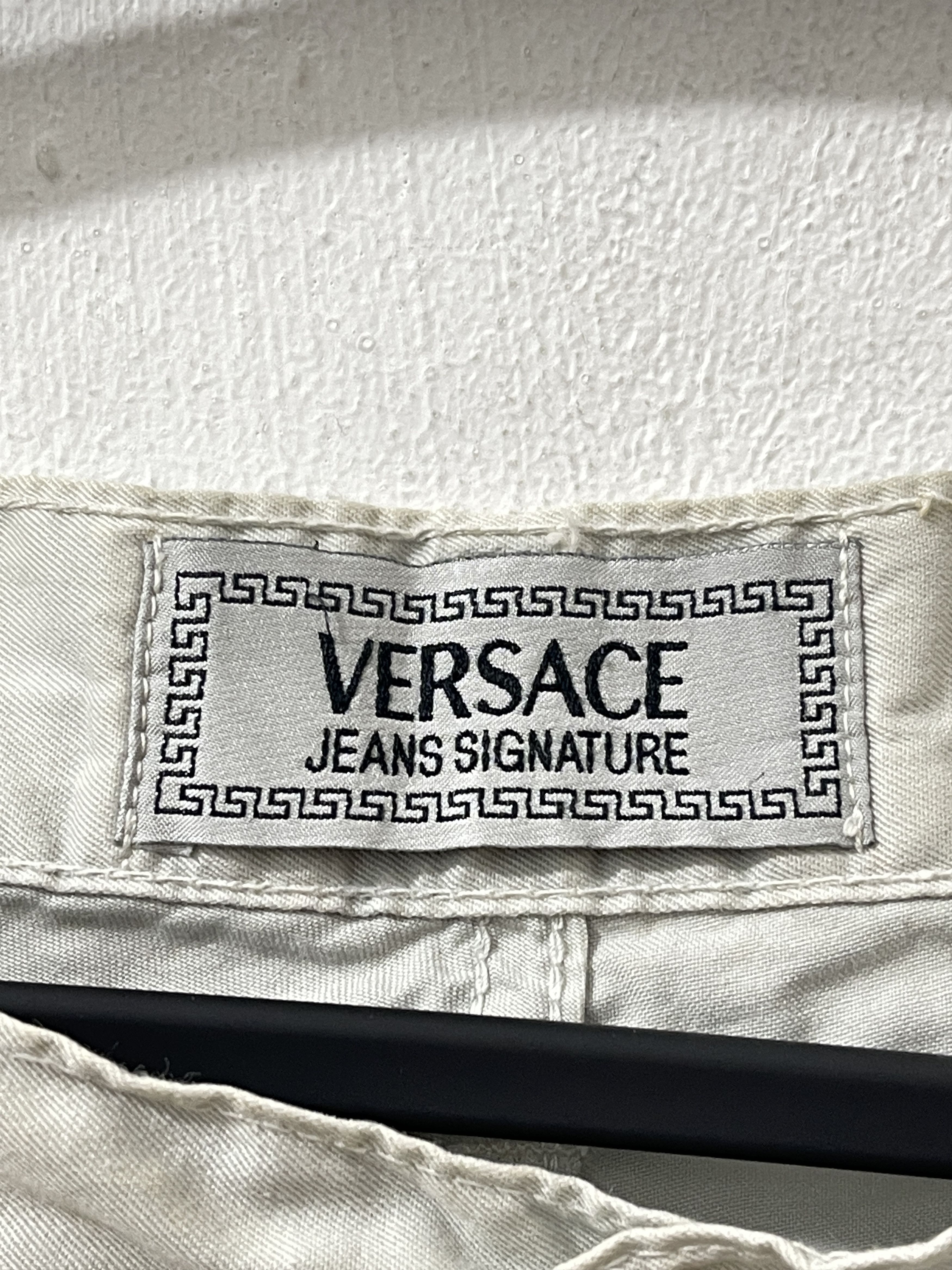 Versace Vintage Versace Jeans Signature Sunfade Archive Baggy Pants Size US 32 / EU 48 - 4 Thumbnail