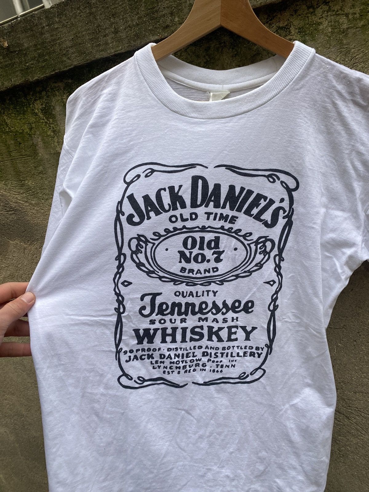 Vintage Vintage 90s Jack Daniels Single Stitch T-Shirt Size US L / EU 52-54 / 3 - 2 Thumbnail