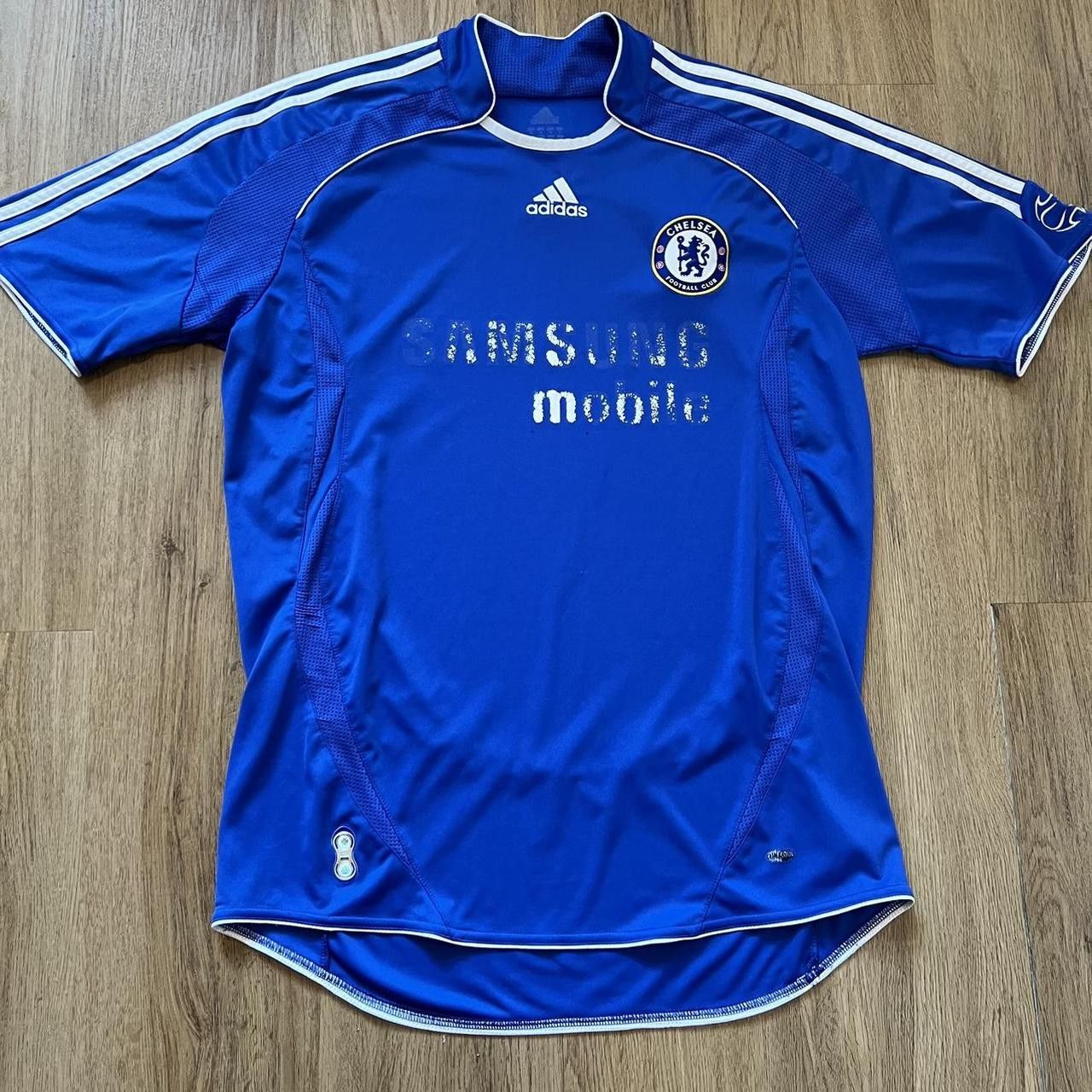 Adidas Adidas Chelsea FC blue and white home shirt Size US L / EU 52-54 / 3 - 1 Thumbnail
