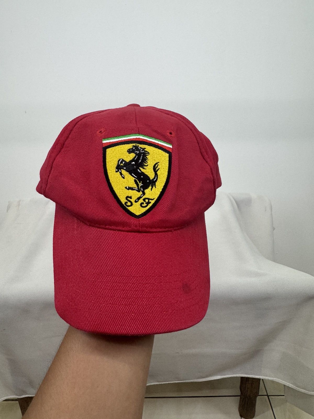 Ferrari Vintage Idea Ferrari Embroidery Archive Hat Size ONE SIZE - 1 Thumbnail