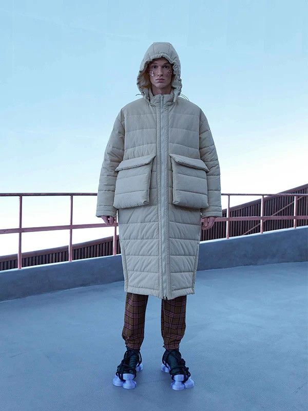 Henrik Vibskov !DS! AW22 Henrik Vibskov Apollo Almond Long Puffer Coat Size US M / EU 48-50 / 2 - 1 Thumbnail