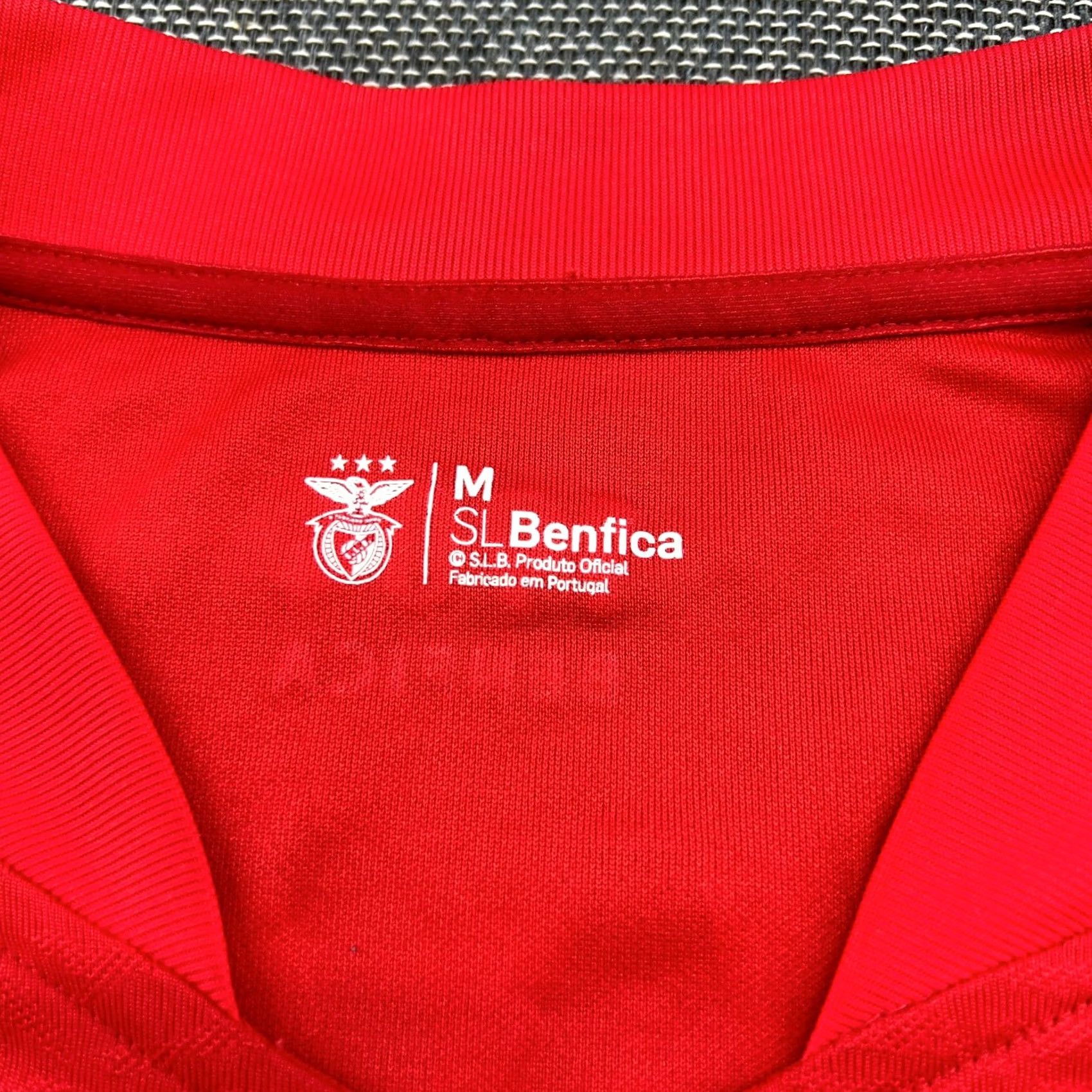 Vintage Benfica Jersey Mens Medium Red 2021 2022 Home Official Lucas Verissimo Da Silva Athletic Shirt T-Shirt Short Sleeve Size US M / EU 48-50 / 2 - 5 Thumbnail