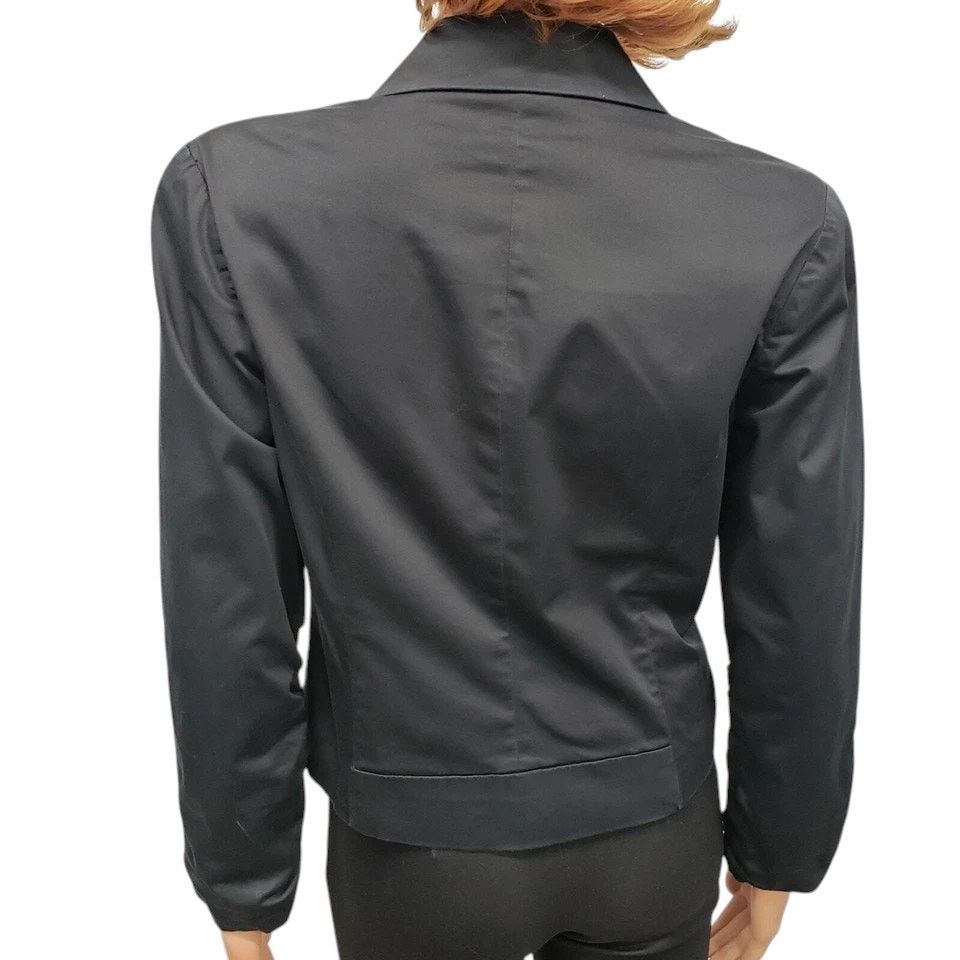 Michael Kors Michael Kors Blazer Jacket 4 Angled Hem Ruched Sleeve Cotton Size S / US 4 / IT 40 - 9 Thumbnail