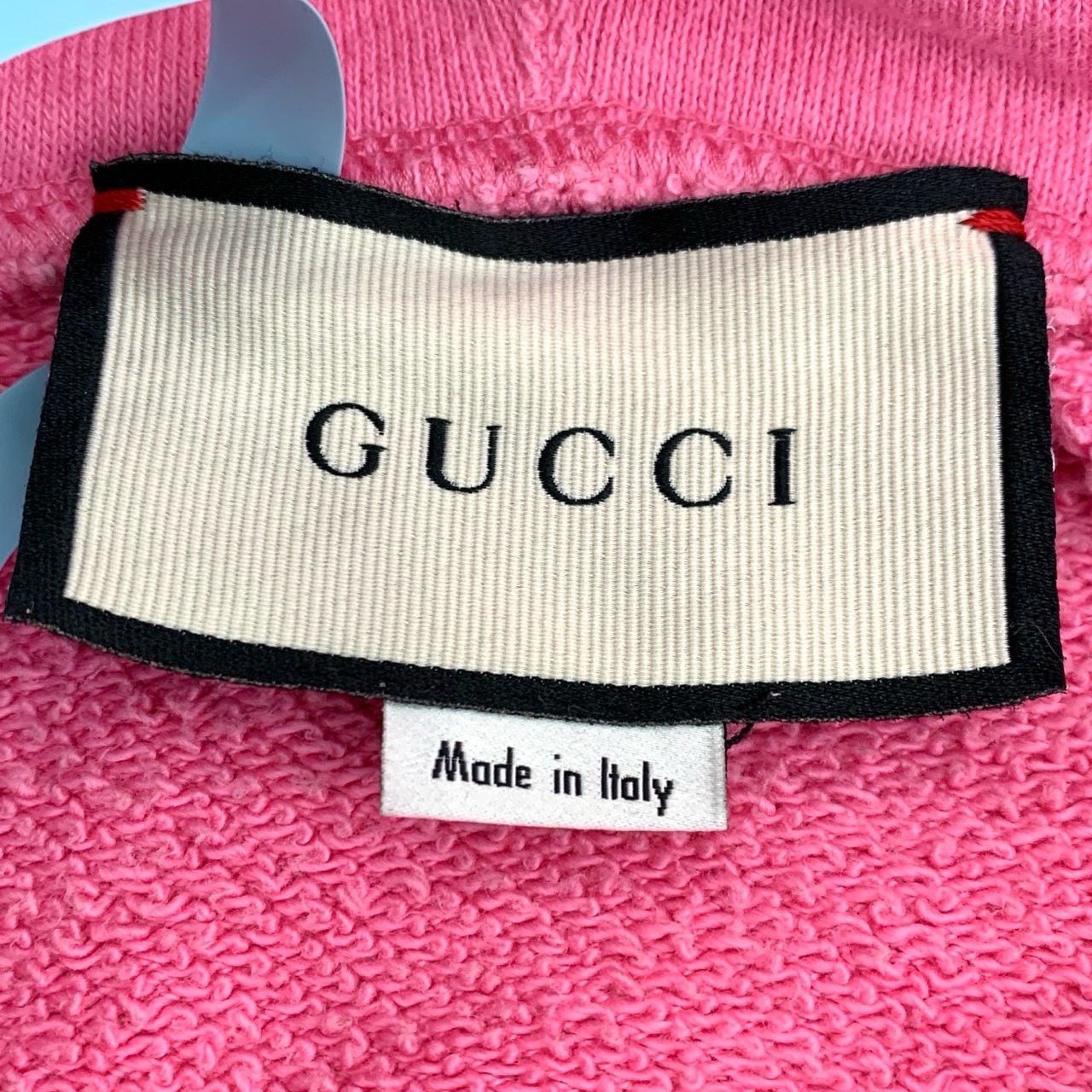 Gucci Gucci GG Apple Print Sequined Hoodie Pink Cotton Long-Sleeve Size S / US 4 / IT 40 - 2 Thumbnail