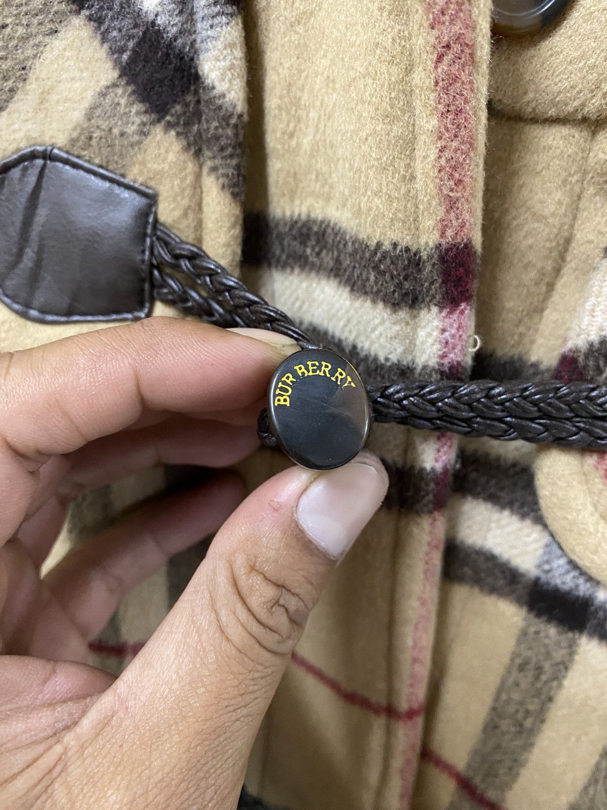 Burberry BURBERRY Archive Nova Check Duffle Coat 🔥 Size XS / US 0-2 / IT 36-38 - 14 Thumbnail
