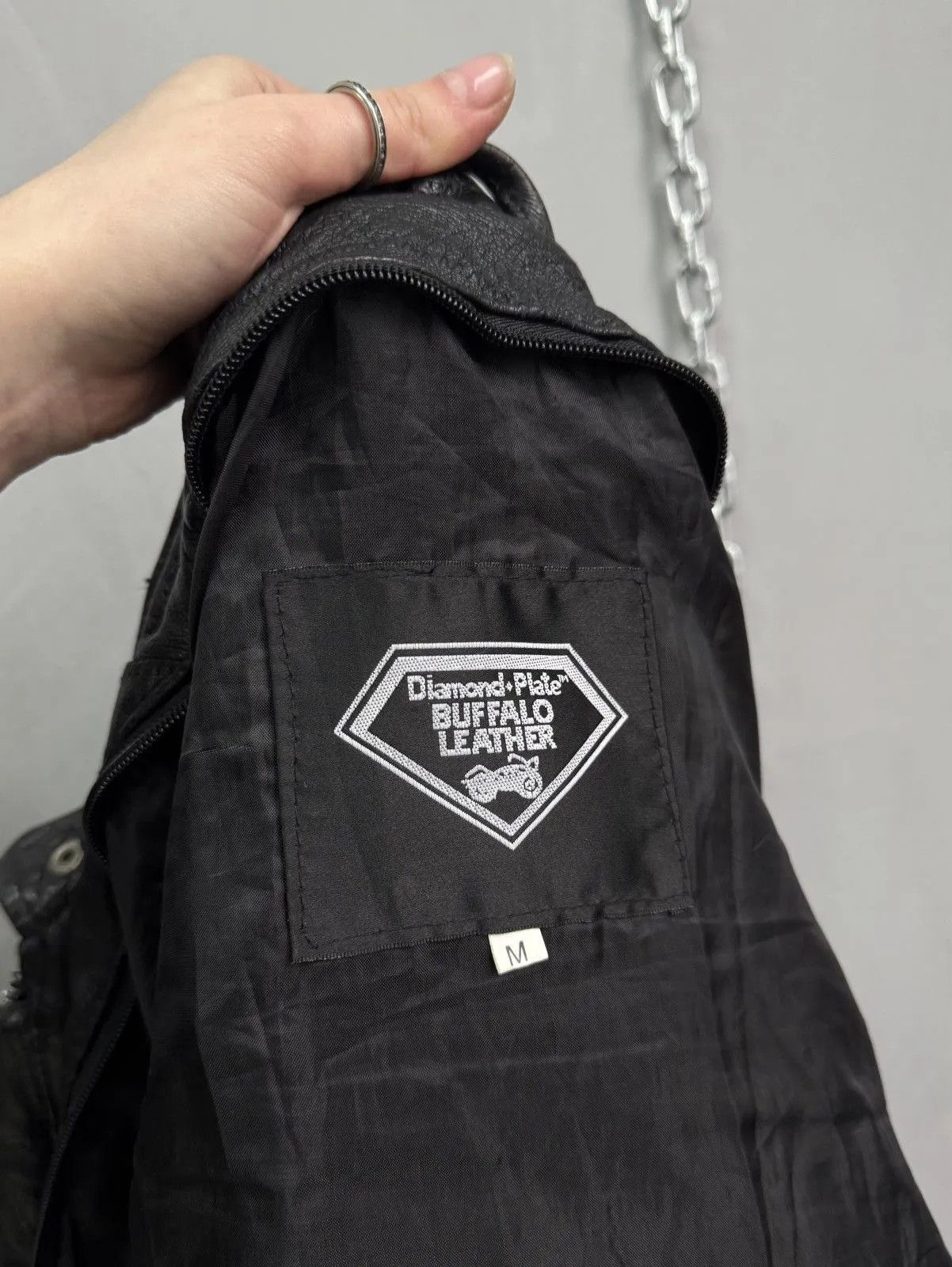 Schott Vintage Leather Jacket Cropped Rick Owens Style Diesel Rare Size US L / EU 52-54 / 3 - 10 Thumbnail