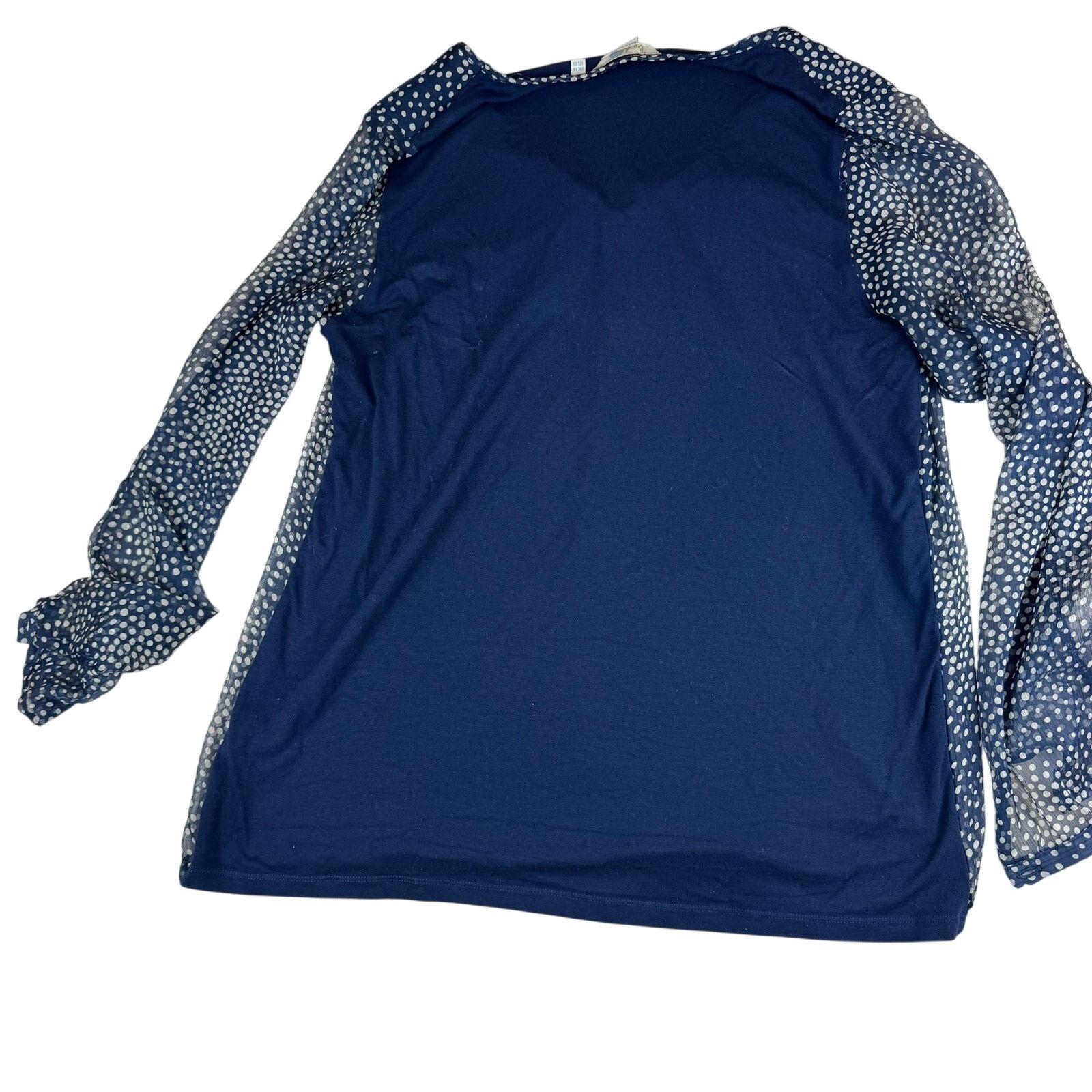 Boden Boden Aubrey Jersey Chiffon Blouse Top - Size 10 - Excellent Size L / US 10 / IT 46 - 2 Thumbnail