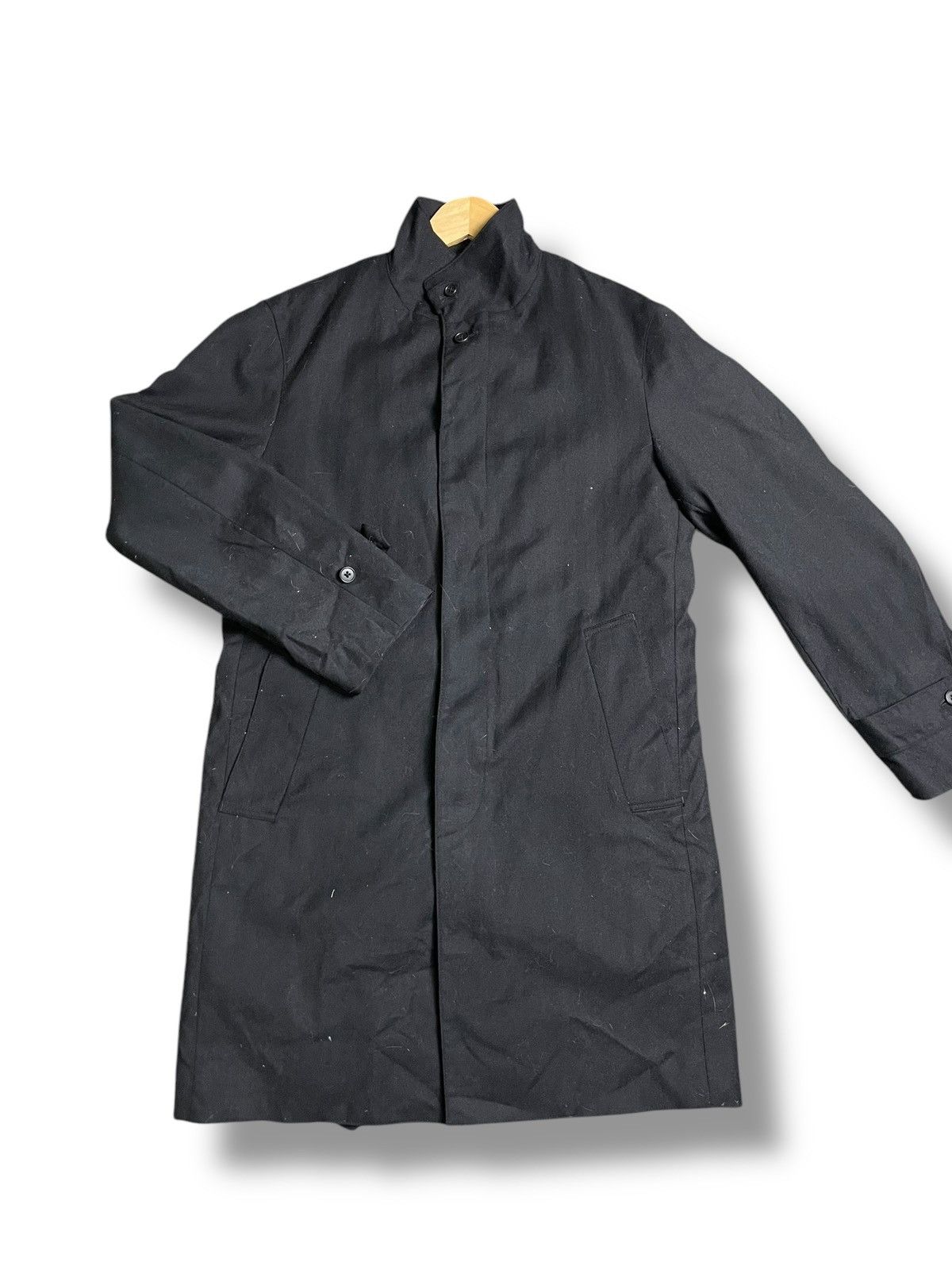 Japanese Brand × Takeo Kikuchi × Vintage Takeo Kikuchi x Long Jacket Black (24) Size US M / EU 48-50 / 2 - 2 Thumbnail