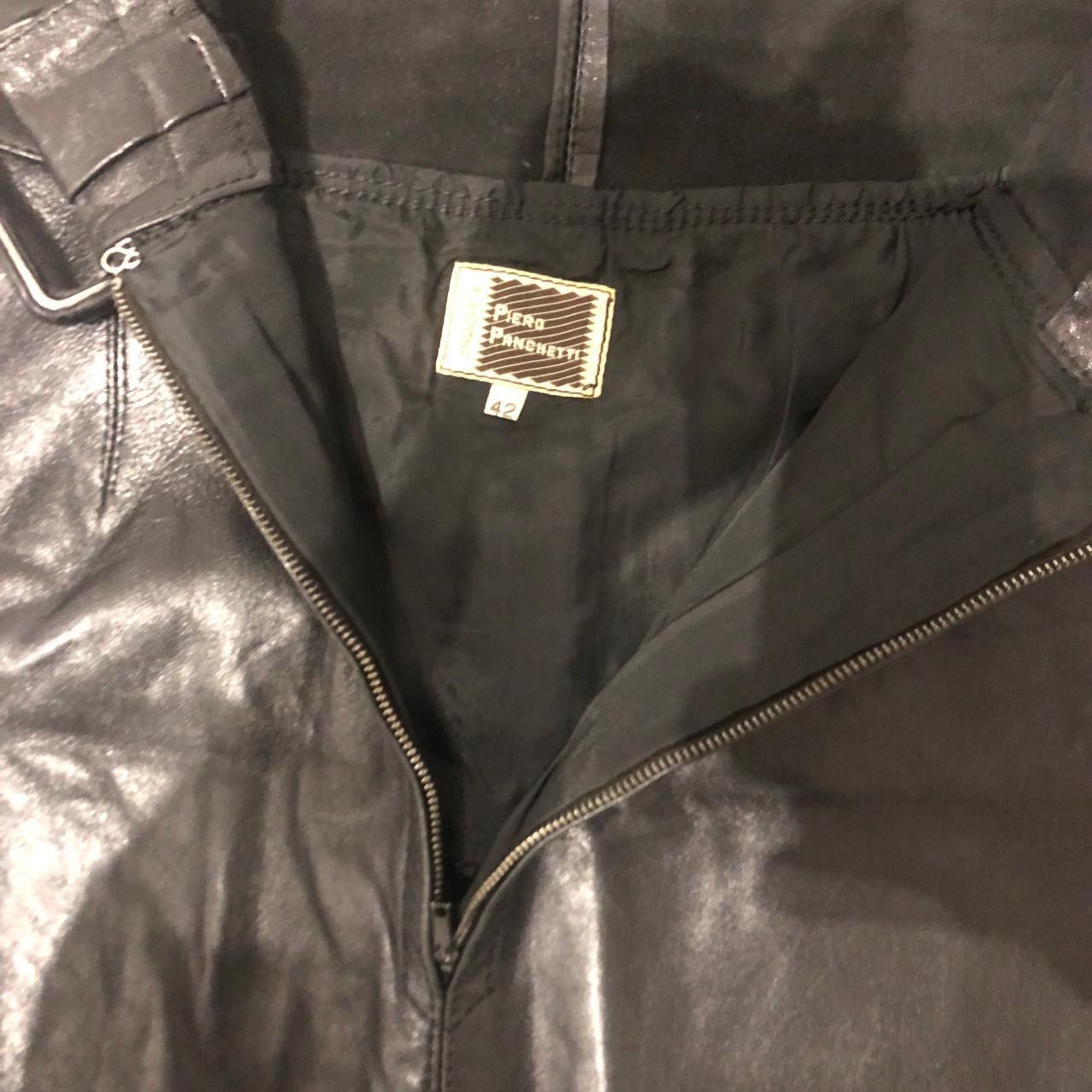 Other black leather skirt Size 28" / US 6 / IT 42 - 2 Thumbnail
