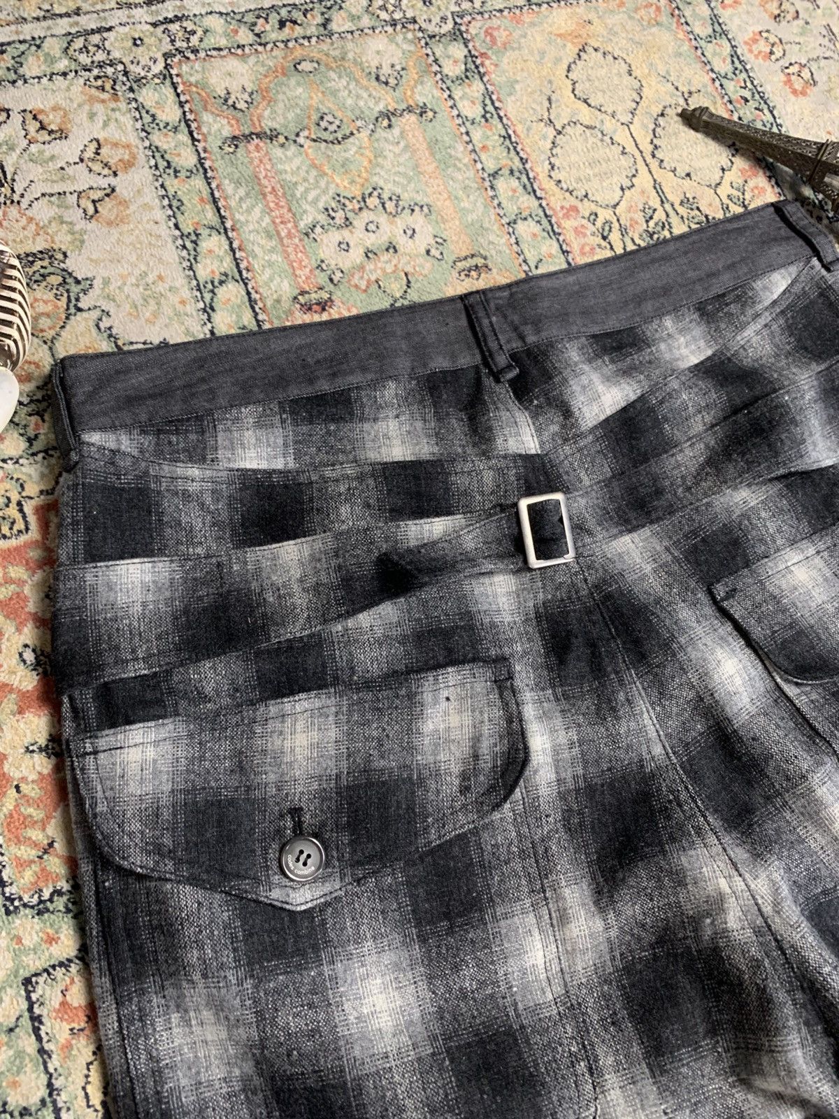 Hysteric Glamour × Japanese Brand Codes Combine Plaid Tartan Japanese Style Trousers Rare Size US 32 / EU 48 - 16 Thumbnail