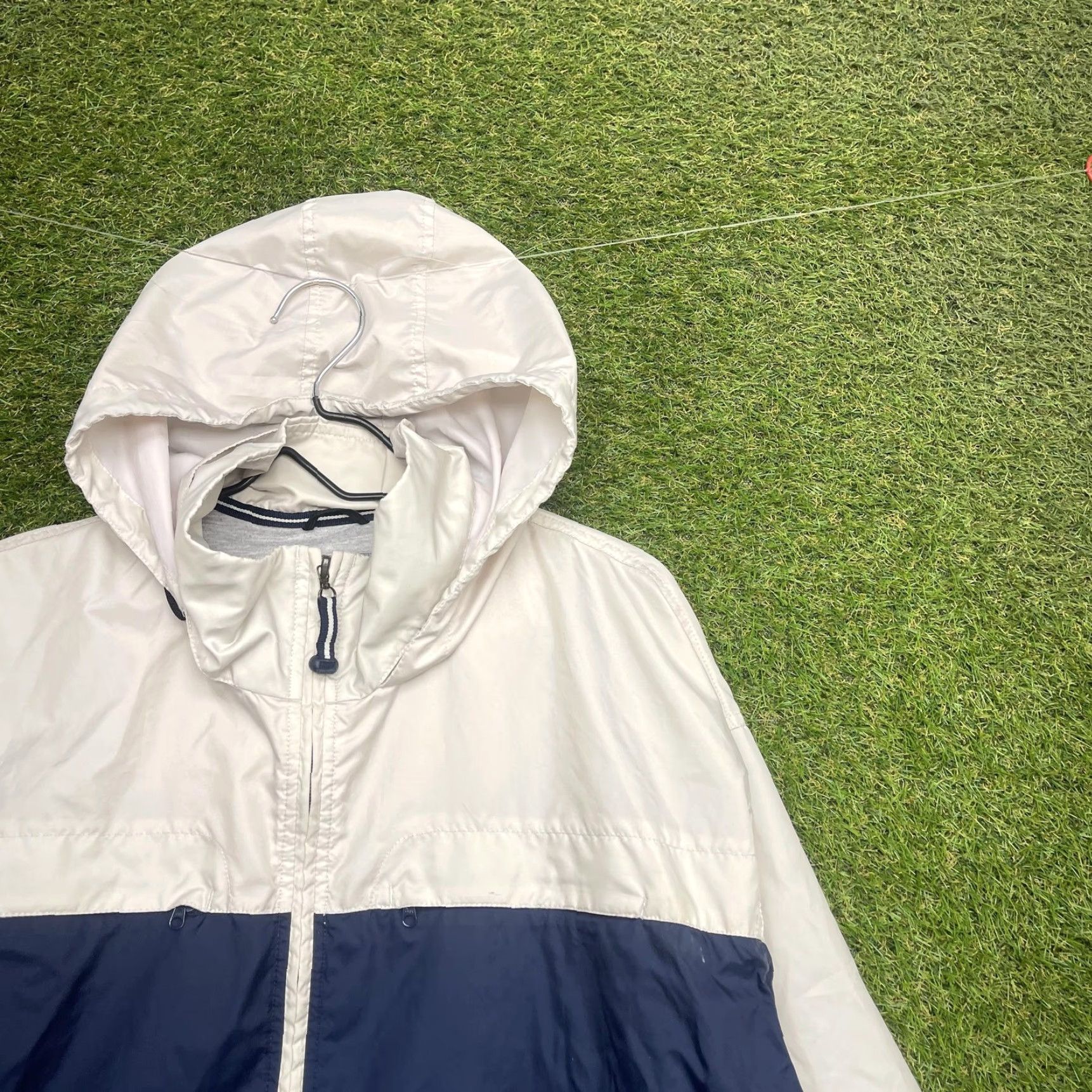 Nike Nike Jacket Mens XL Blue Colorblock Hooded Full Zip Windbreaker Swoosh Size US XL / EU 56 / 4 - 2 Thumbnail