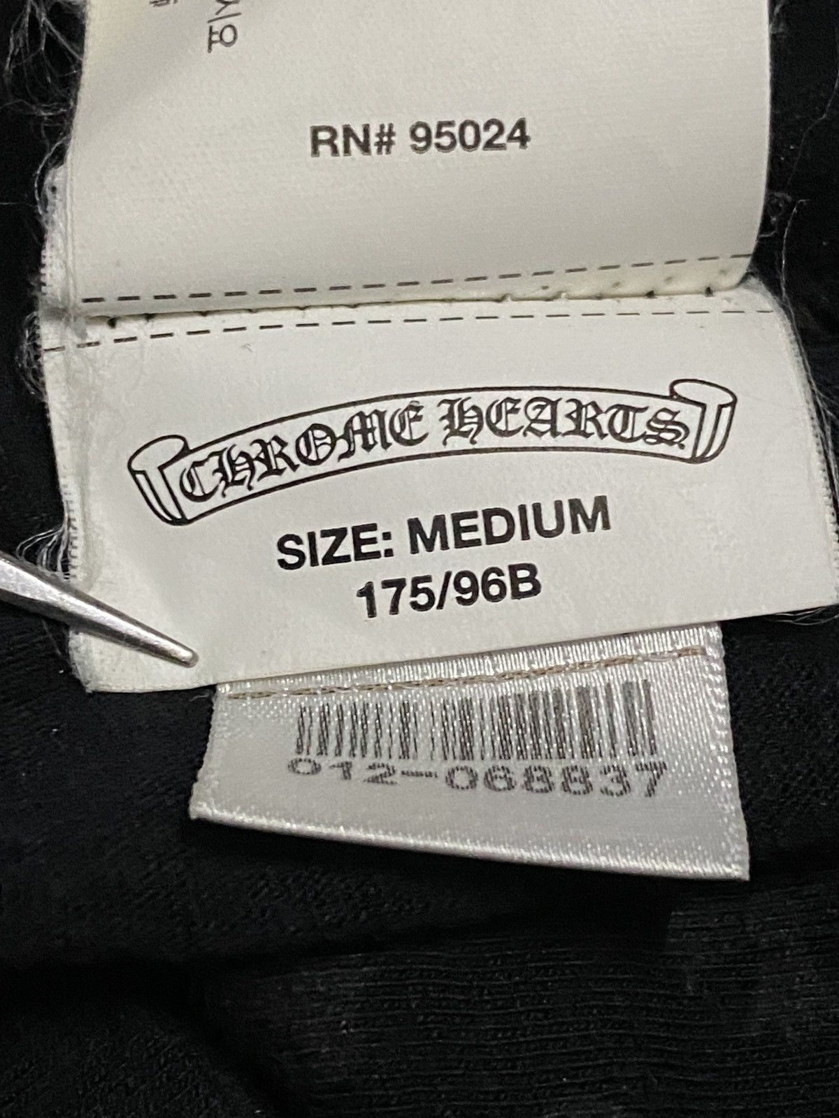 Chrome Hearts LIKE NEW - FLEUR DE LIS DAGGER CROSSES CHROME HEARTS TEE Size US M / EU 48-50 / 2 - 8 Thumbnail