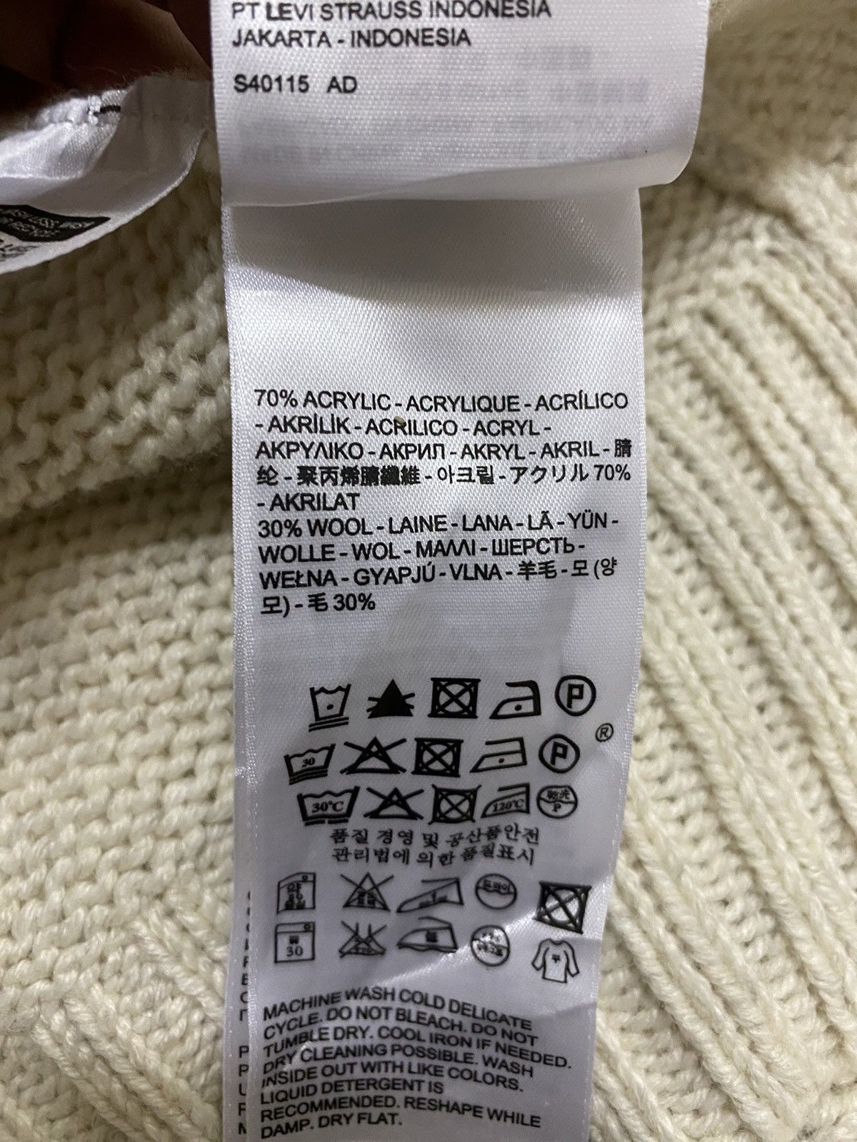 Levi's Levis Cardigan Knit Size US S / EU 44-46 / 1 - 9 Thumbnail