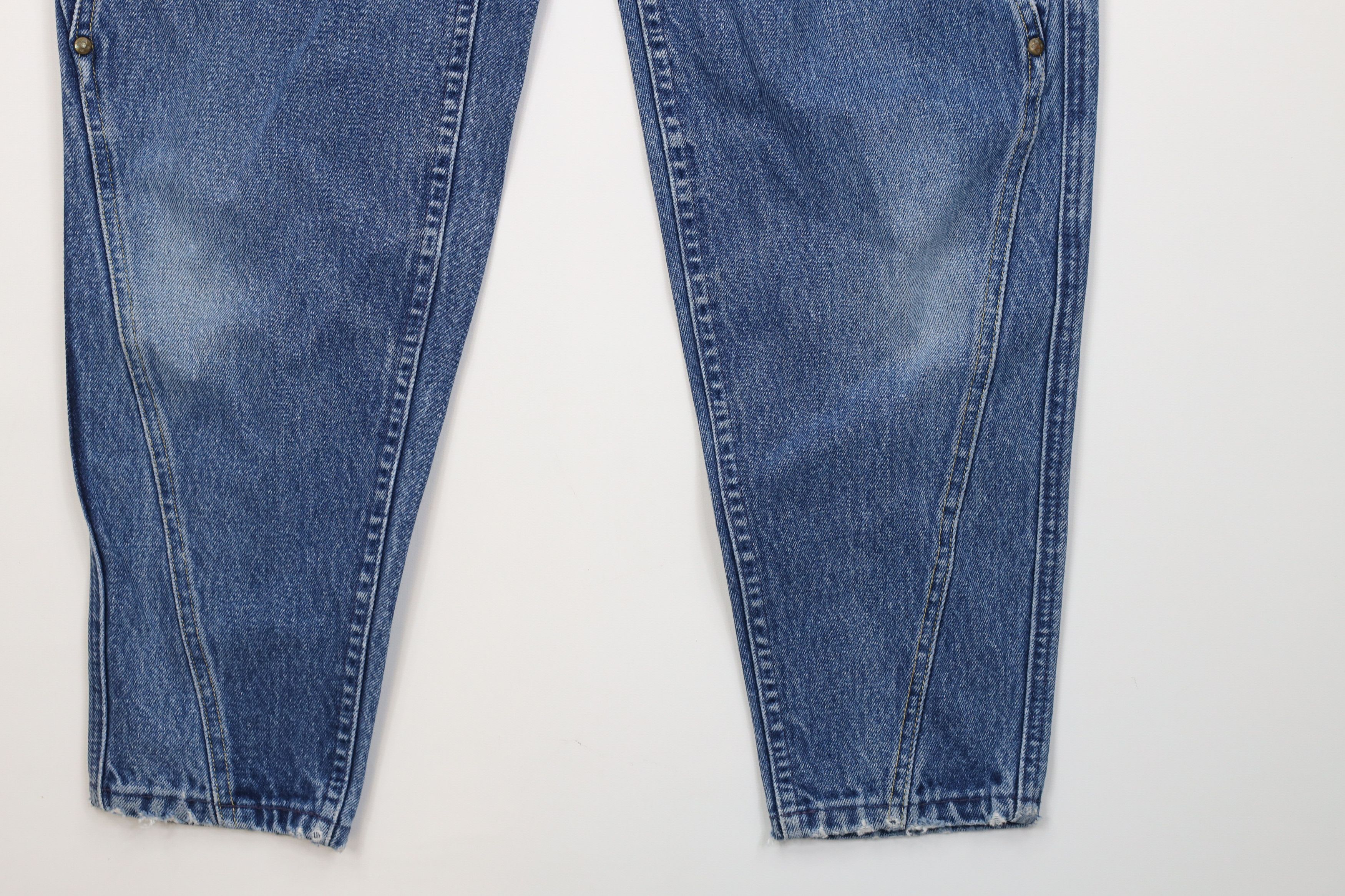 Lee Vintage 80s 90s Lee Relaxed Fit Tapered Leg Jeans Blue USA Size 32" / US 10 / IT 46 - 5 Thumbnail