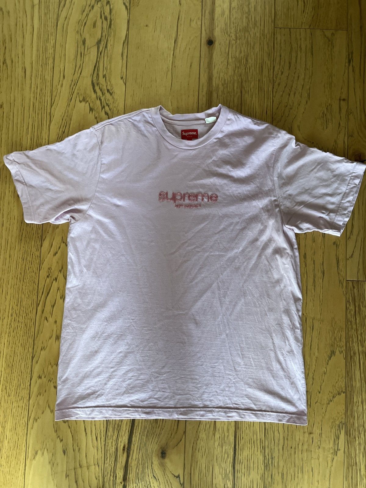 Supreme Beaded Logo S/S Top