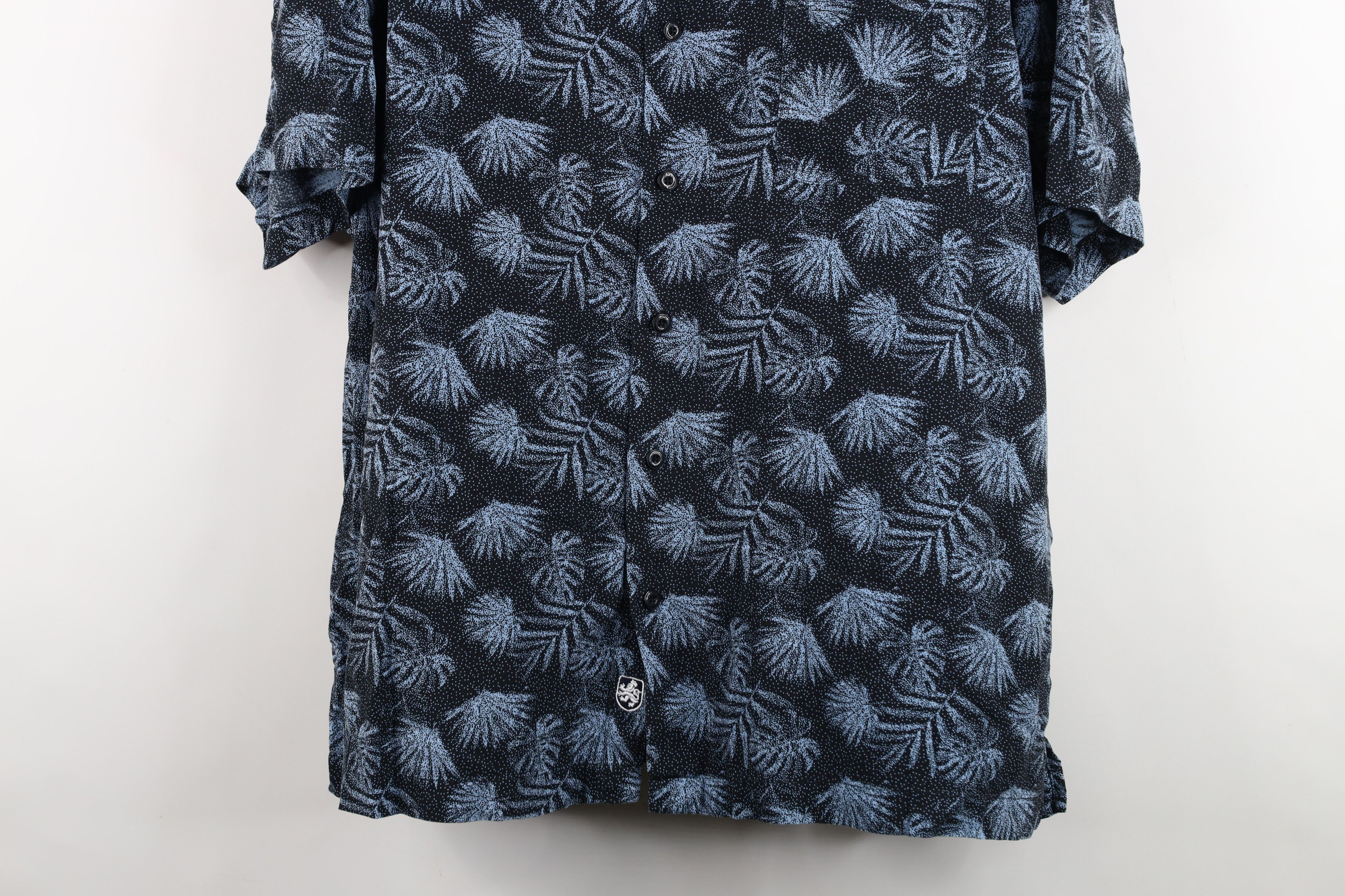 Nat Nast Nat Nast Luxury Originals Palm Leaf Hawaiian Button Shirt Size US XL / EU 56 / 4 - 3 Thumbnail