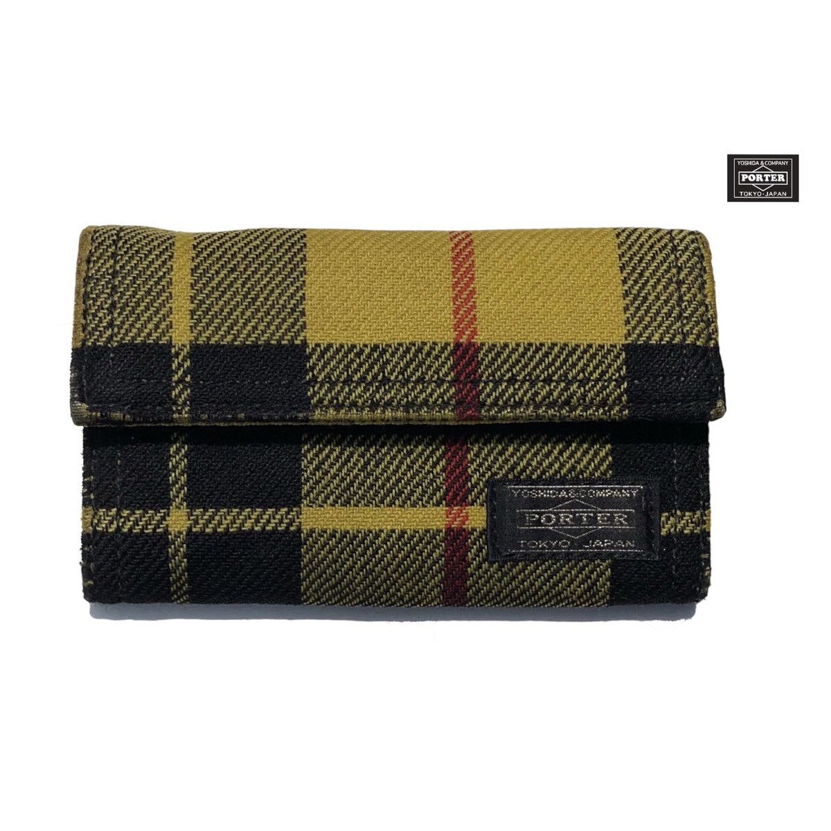 Porter Head Porter Yellow Striped Key Chain Case Size ONE SIZE - 1 Thumbnail