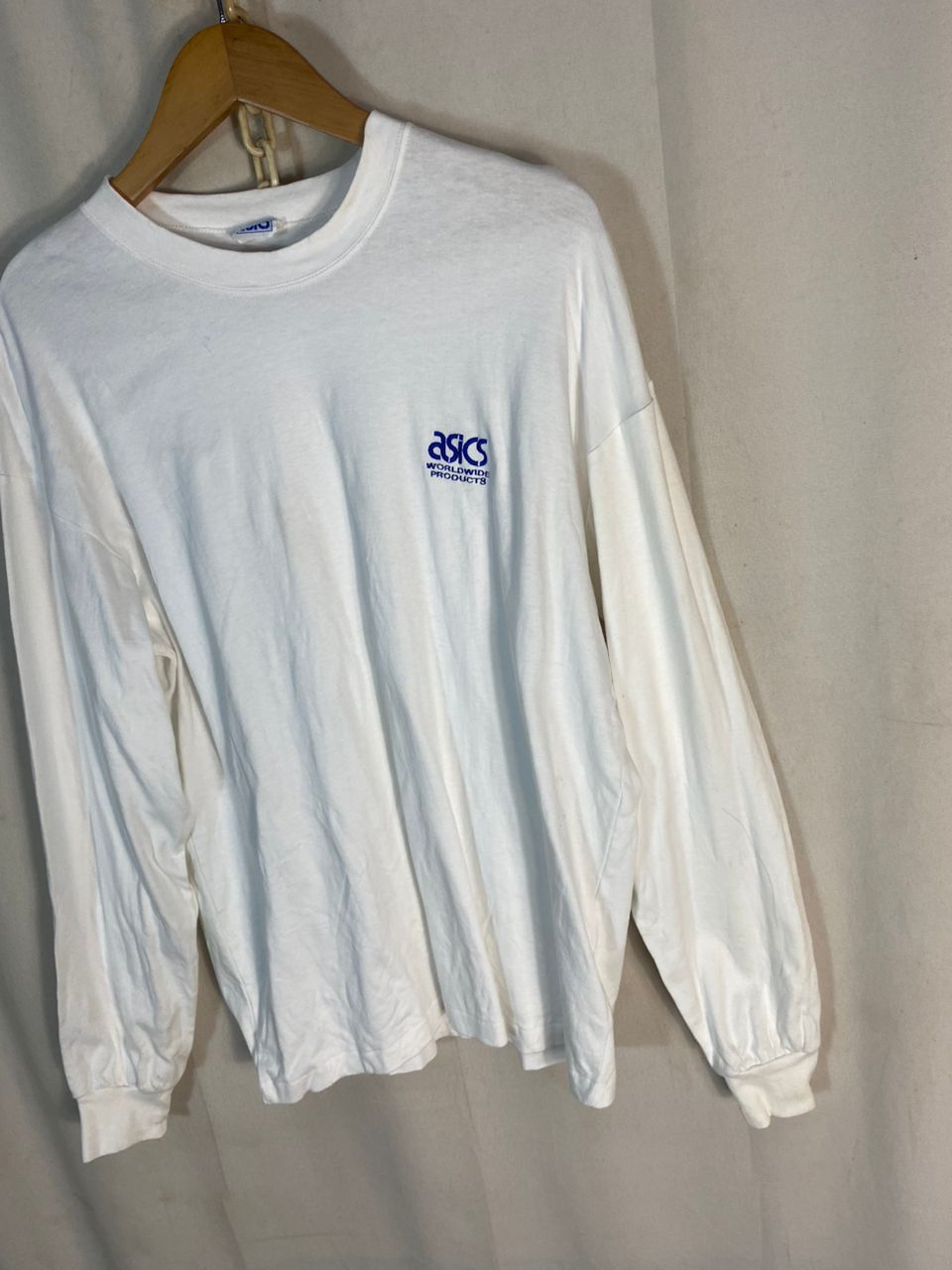 Asics × Vintage Vintage asics worldwide long sleeve tshirt Size US L / EU 52-54 / 3 - 3 Thumbnail