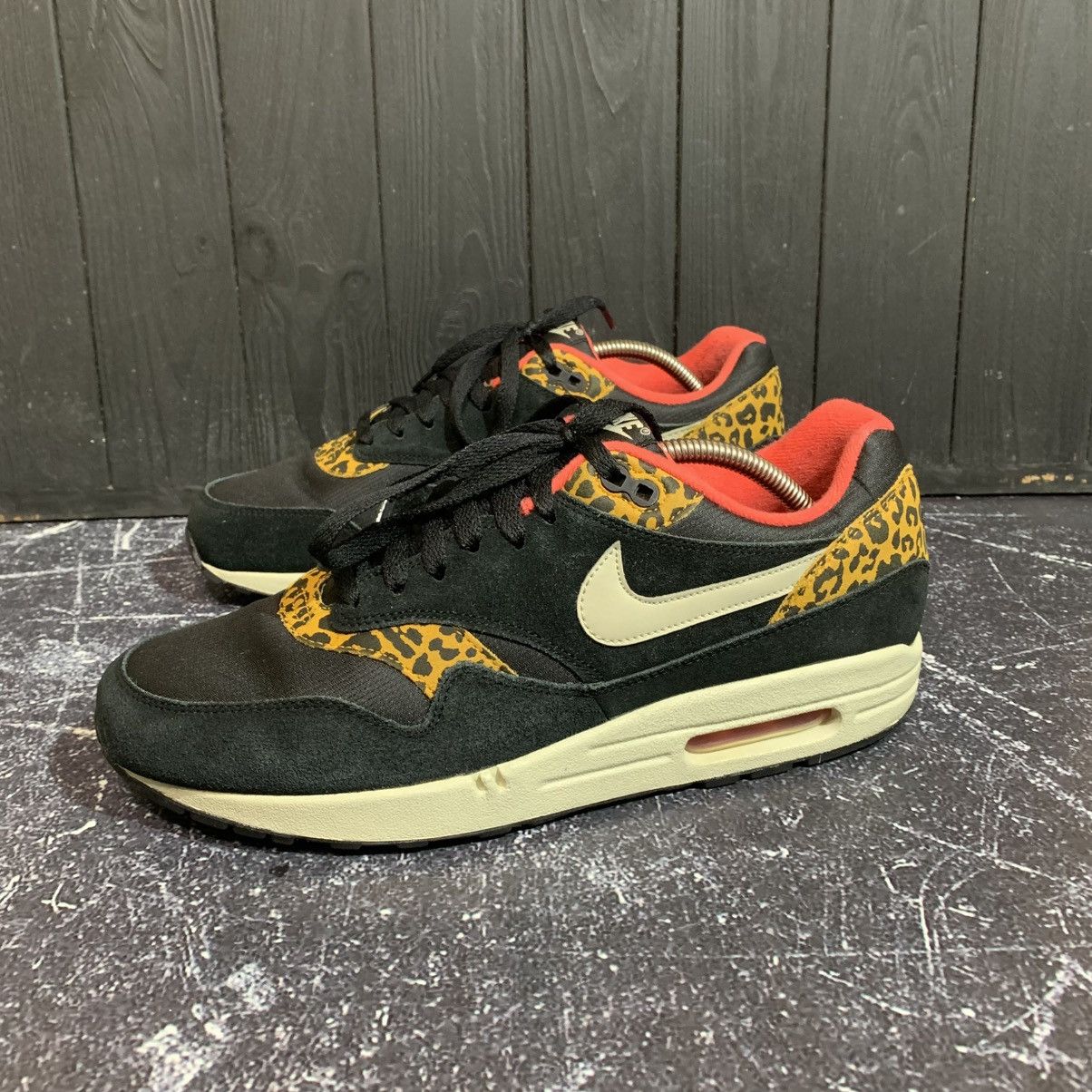 Nike Nike Air Max 2012 Black Leopard Safari Size 44.5 EU 28.5 cm Size US 10.5 / EU 43-44 - 3 Thumbnail