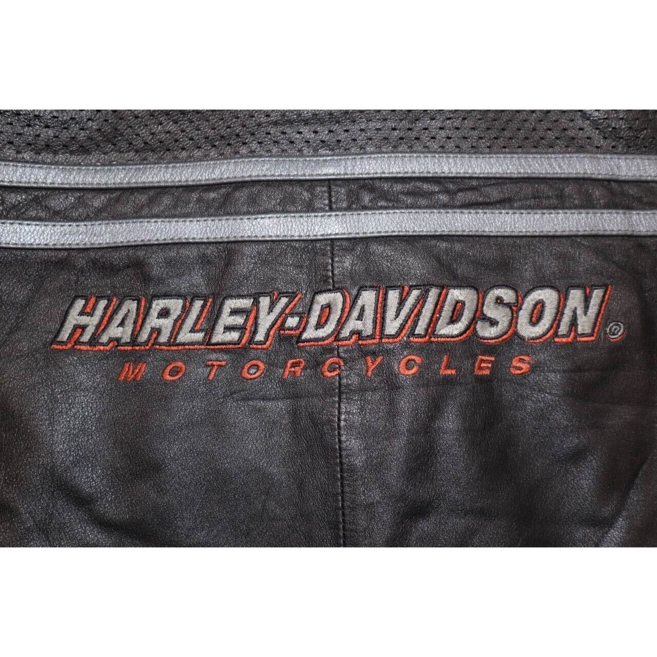 Harley Davidson Harley Davidson Black Leather Jacket Womens Size Small Size S / US 4 / IT 40 - 8 Thumbnail