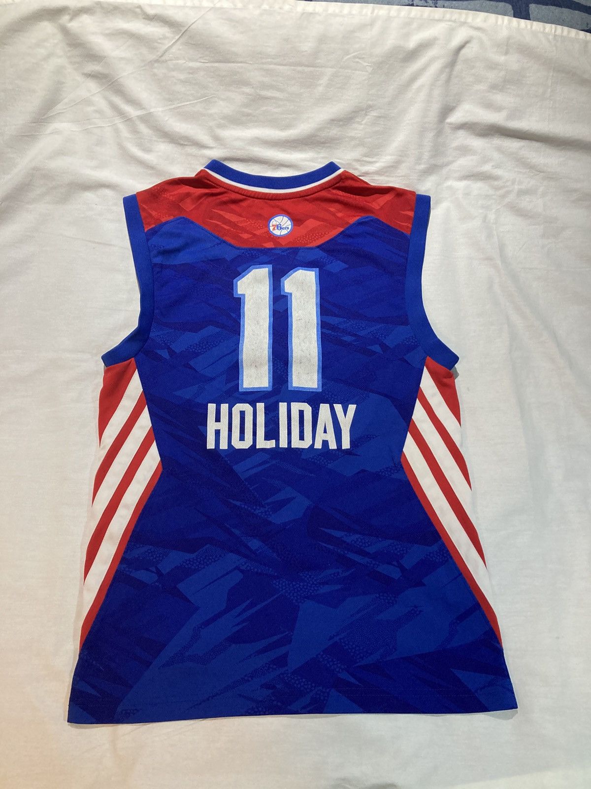 Adidas Jrue Holiday 2013 All-Star Jersey, Men’s size small Size US S / EU 44-46 / 1 - 6 Thumbnail