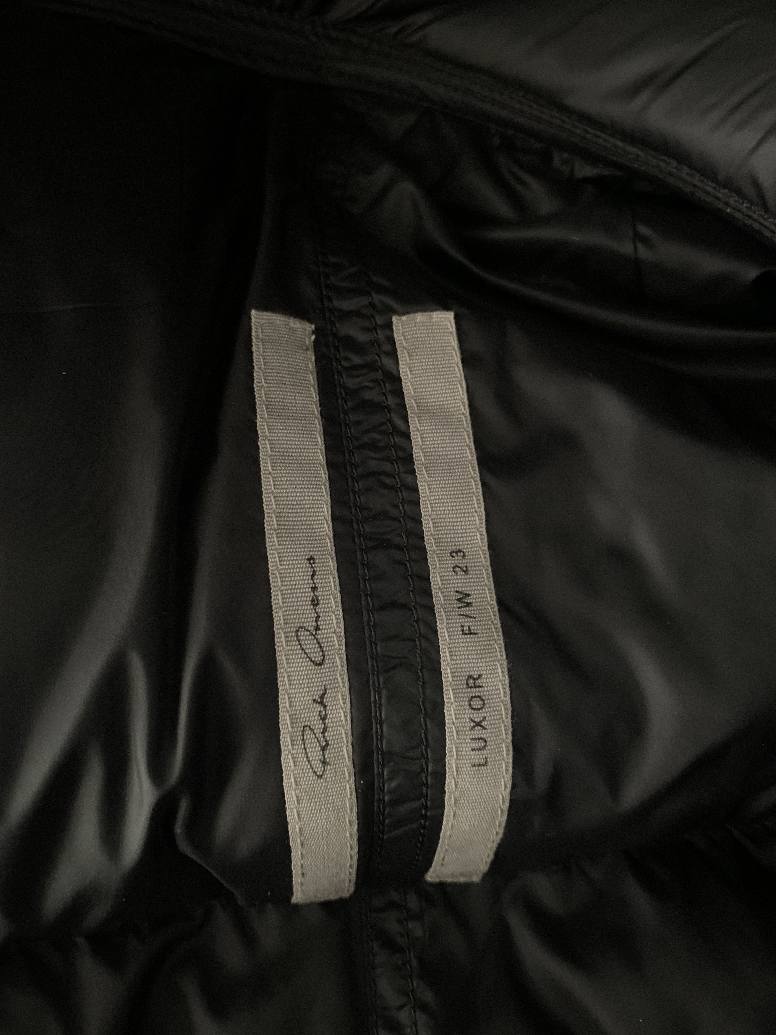 Rick Owens Rick Owens FW23 Luxor Hooded Liner Vest Size US XS / EU 42 / 0 - 4 Thumbnail