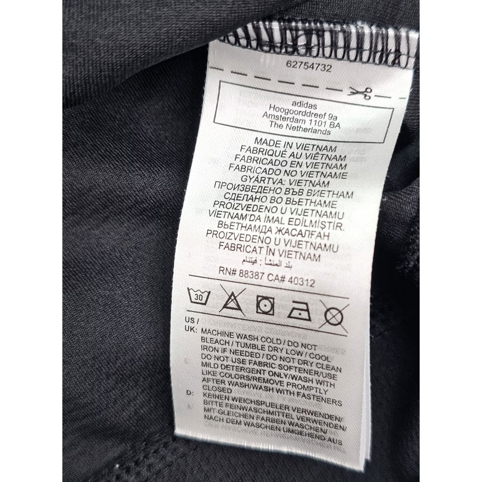 Adidas Adidas Lightweight 1/2 Zip Performance Shirt Men L Black Long Sleeve Mock Neck Size US L / EU 52-54 / 3 - 2 Thumbnail